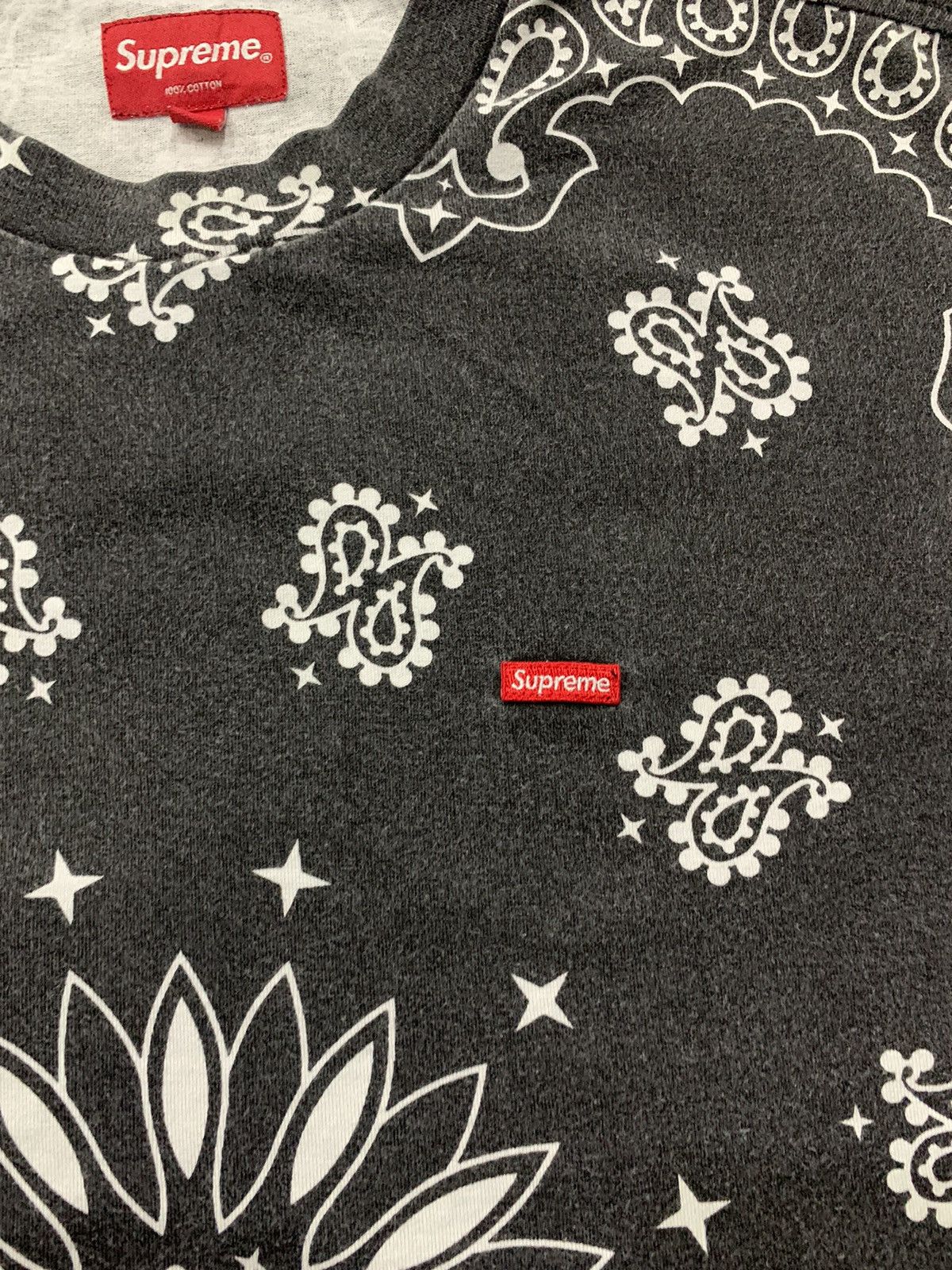 Supreme SUPREME X BANDANA SMALL BOX SHIRT Size US L / EU 52-54 / 3 - 3 Thumbnail