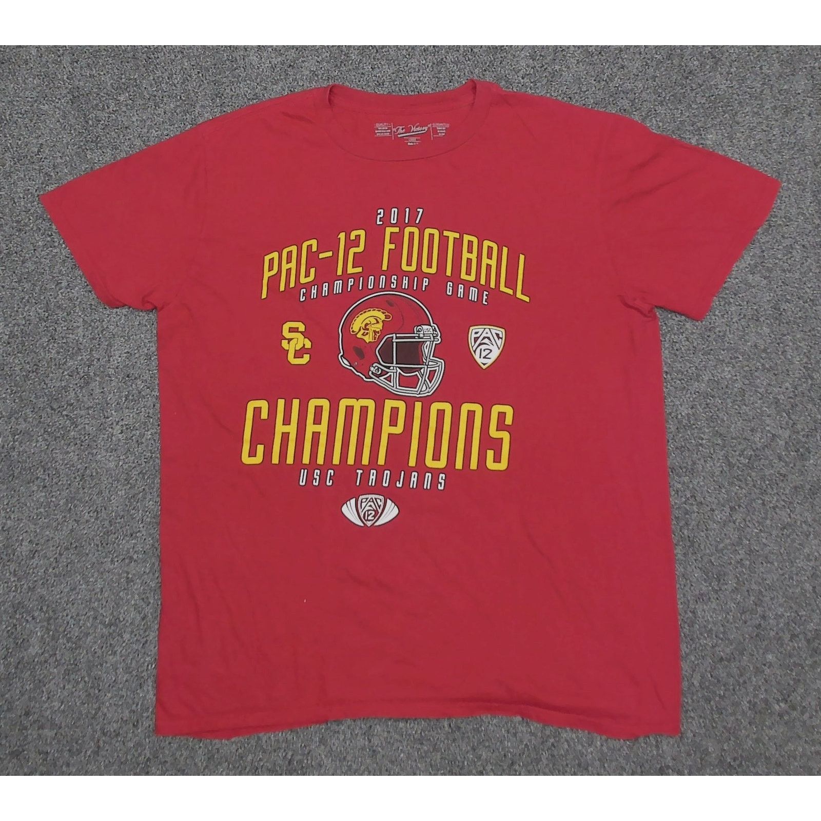 Victory Sportswear The Victory 2017 USC Trojans Pac-12 Champions Collegiate Tee Size US L / EU 52-54 / 3 - 3 Thumbnail
