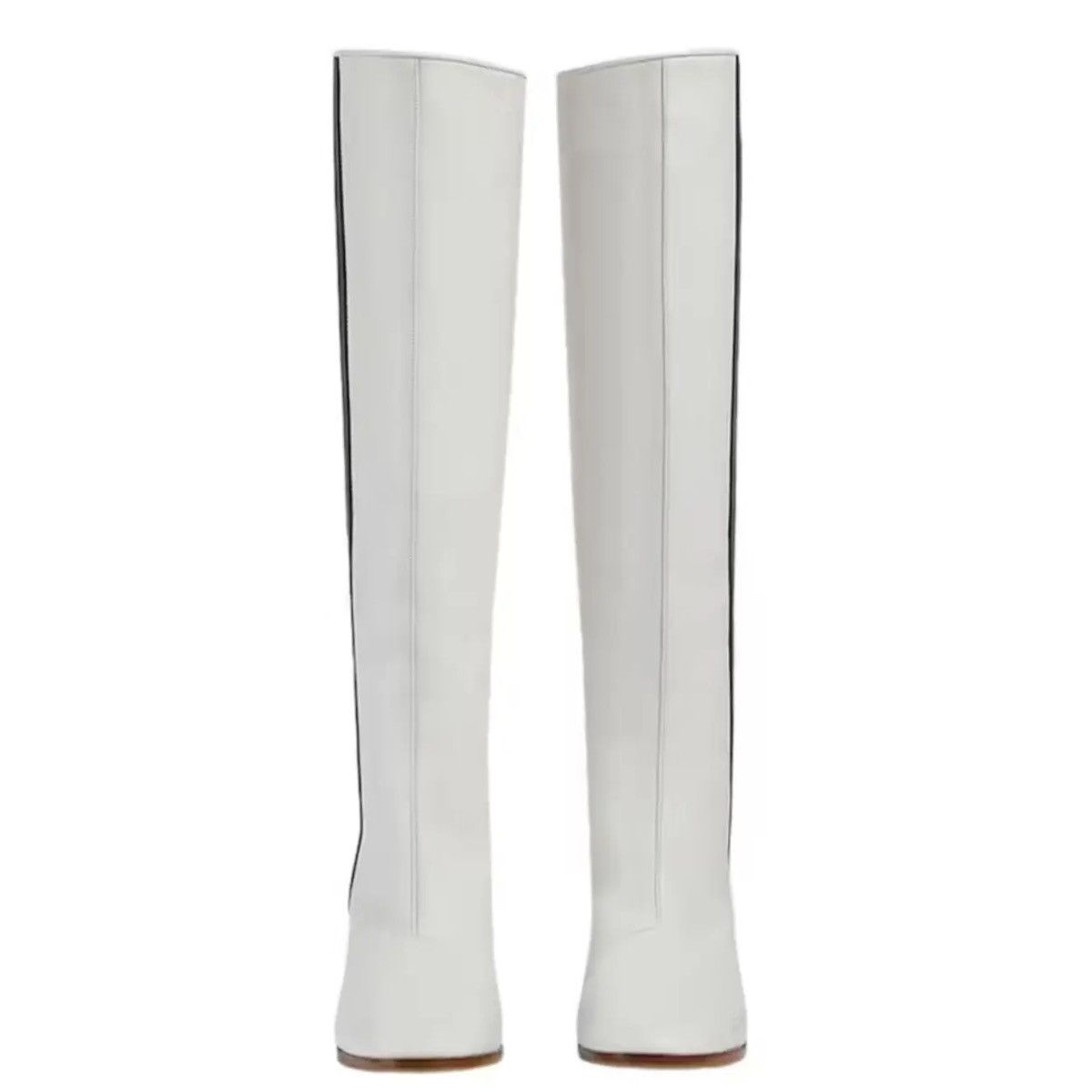 Gucci x Adidas Knee-height boots coganac leather Size US 6.5 / IT 36.5 - 2 Thumbnail