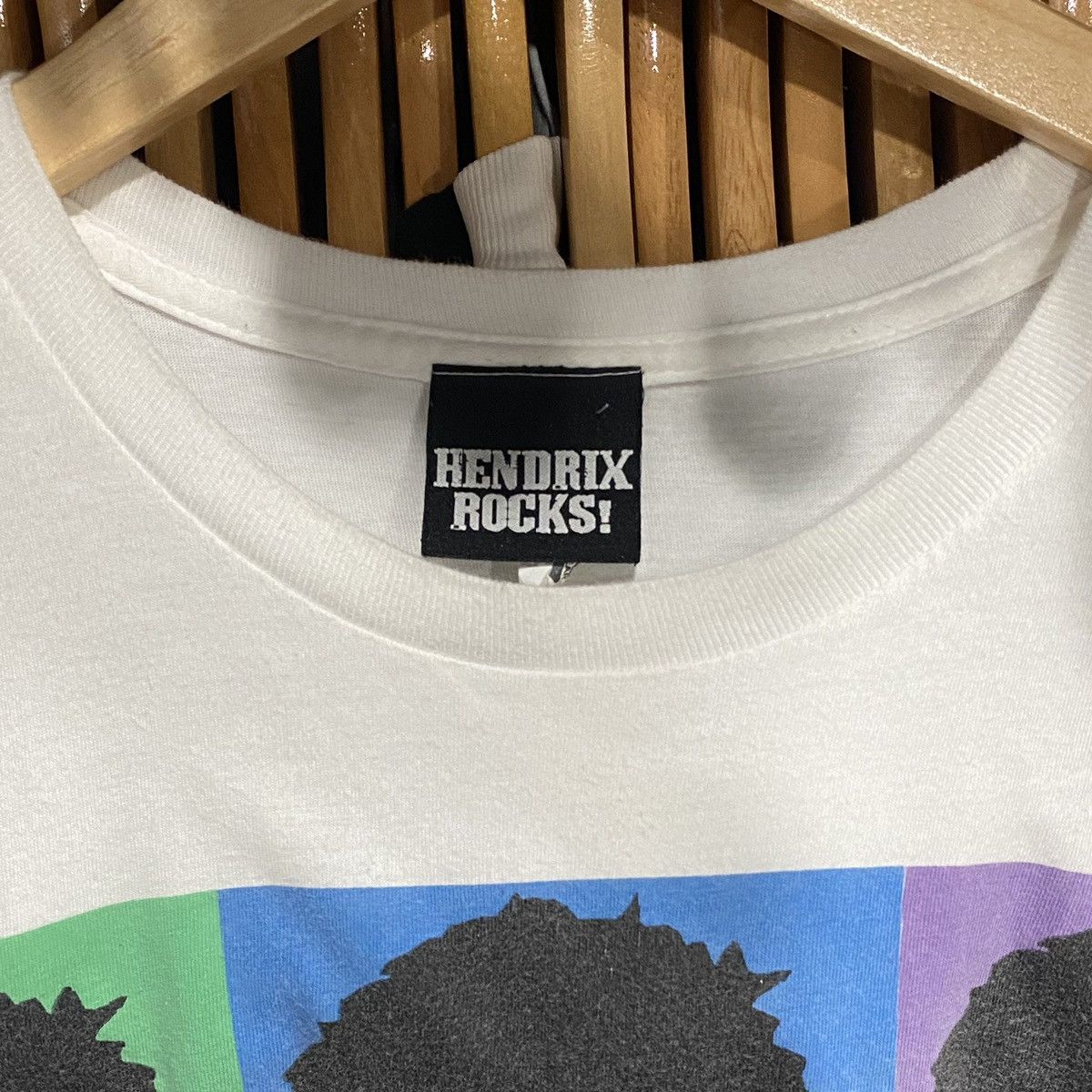Vintage Vintage 2008 Jimi Hendrix Pop Art Tee Size US XL / EU 56 / 4 - 6 Thumbnail