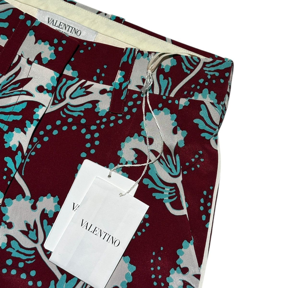 Valentino Floral Print flow trouser Size 25" / US 0 / IT 36 - 2 Thumbnail