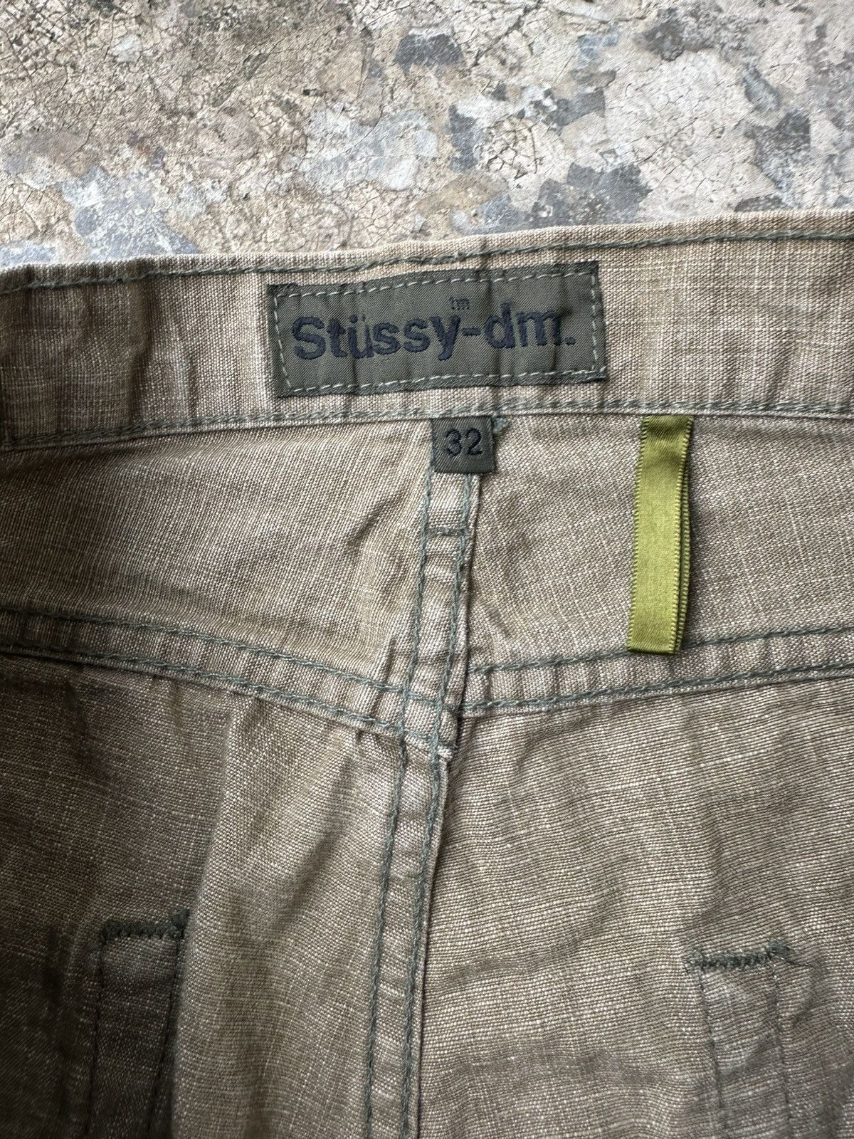 Stussy × Vintage Vintage Stussy -Dm Jeans Size US 32 / EU 48 - 14 Thumbnail