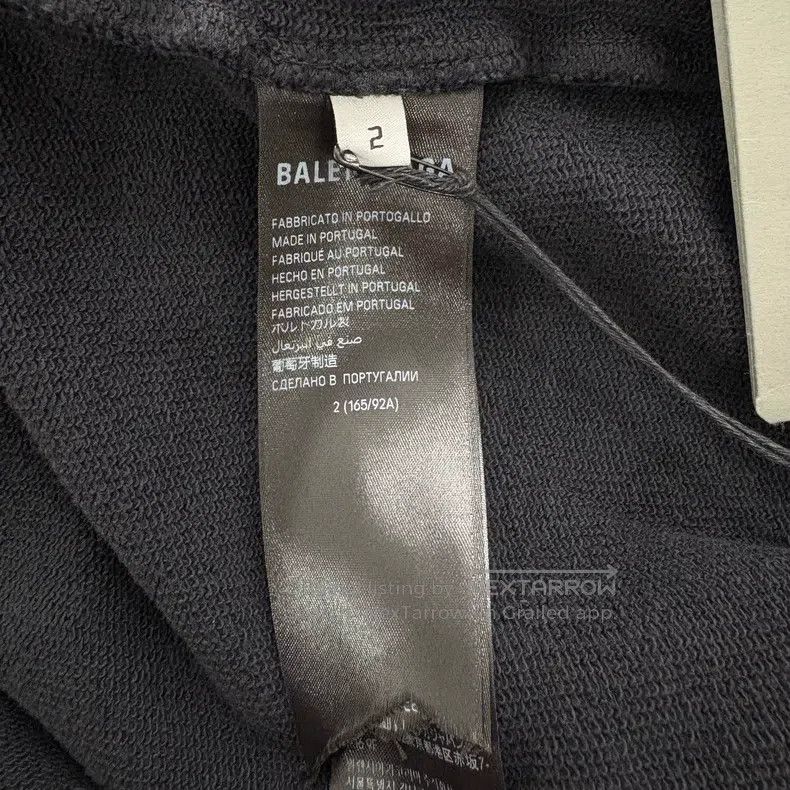 Balenciaga Balenciaga Sunset Tower Pattern Graffiti Black Hoodie Size US M / EU 48-50 / 2 - 4 Thumbnail