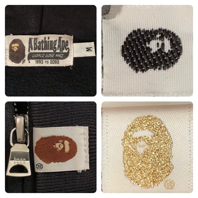 Bape × Nigo × Swarovski BAPE HEAD Swarovski logo full zip hoodie a bathing ape NIGO Size US M / EU 48-50 / 2 - 7 Thumbnail