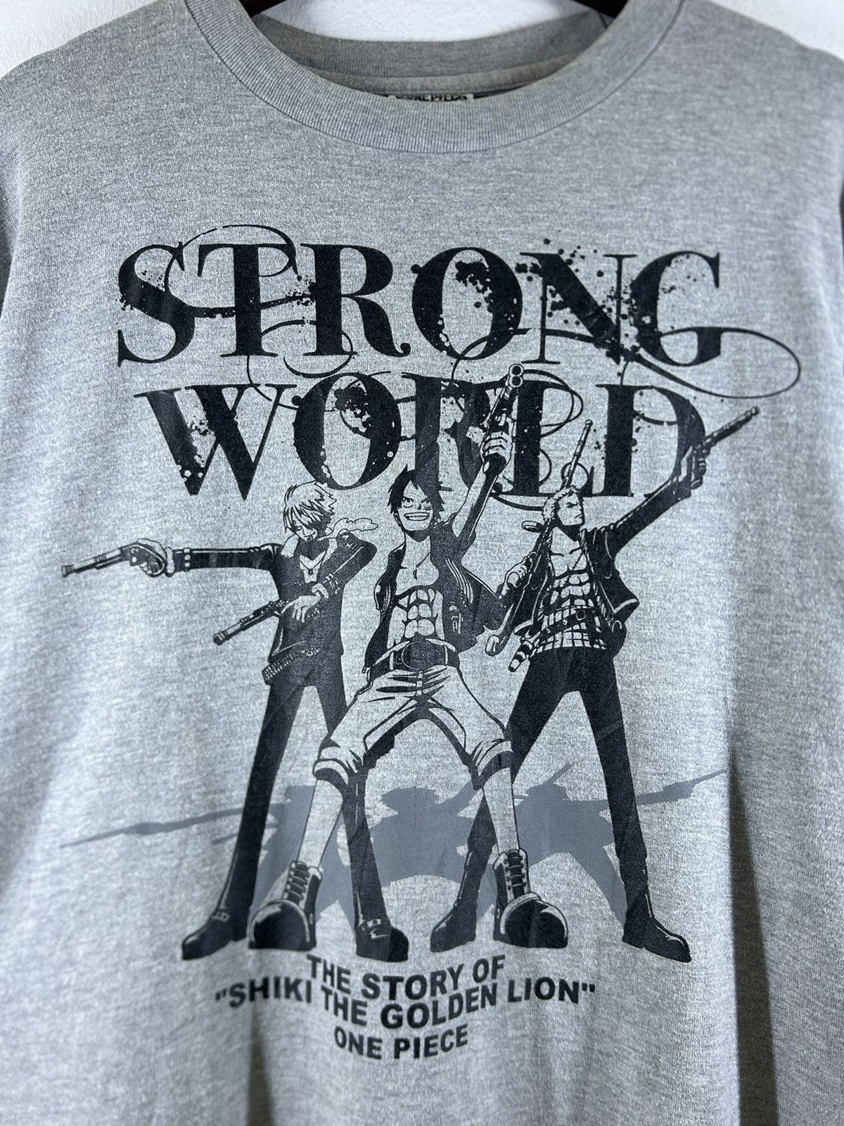 Anime Strong World Movie Story Of Shiki One Piece Anime Size US XL / EU 56 / 4 - 2 Thumbnail
