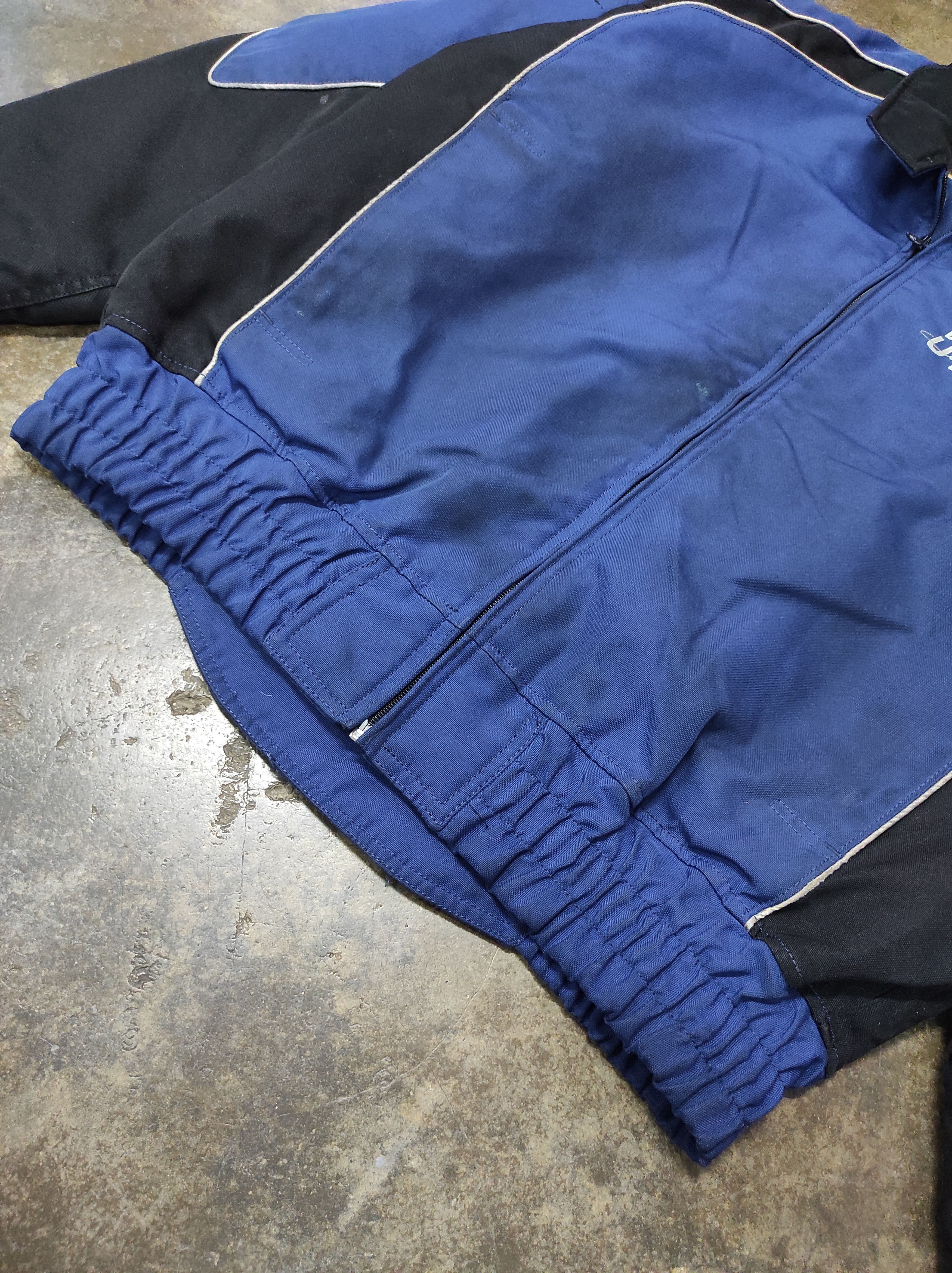 Japanese Brand × Sports Specialties KUSHITANI HAMAMATSU BIG BIKE CITY U MEDIA JACKET DISTRESSED Size US XL / EU 56 / 4 - 6 Thumbnail