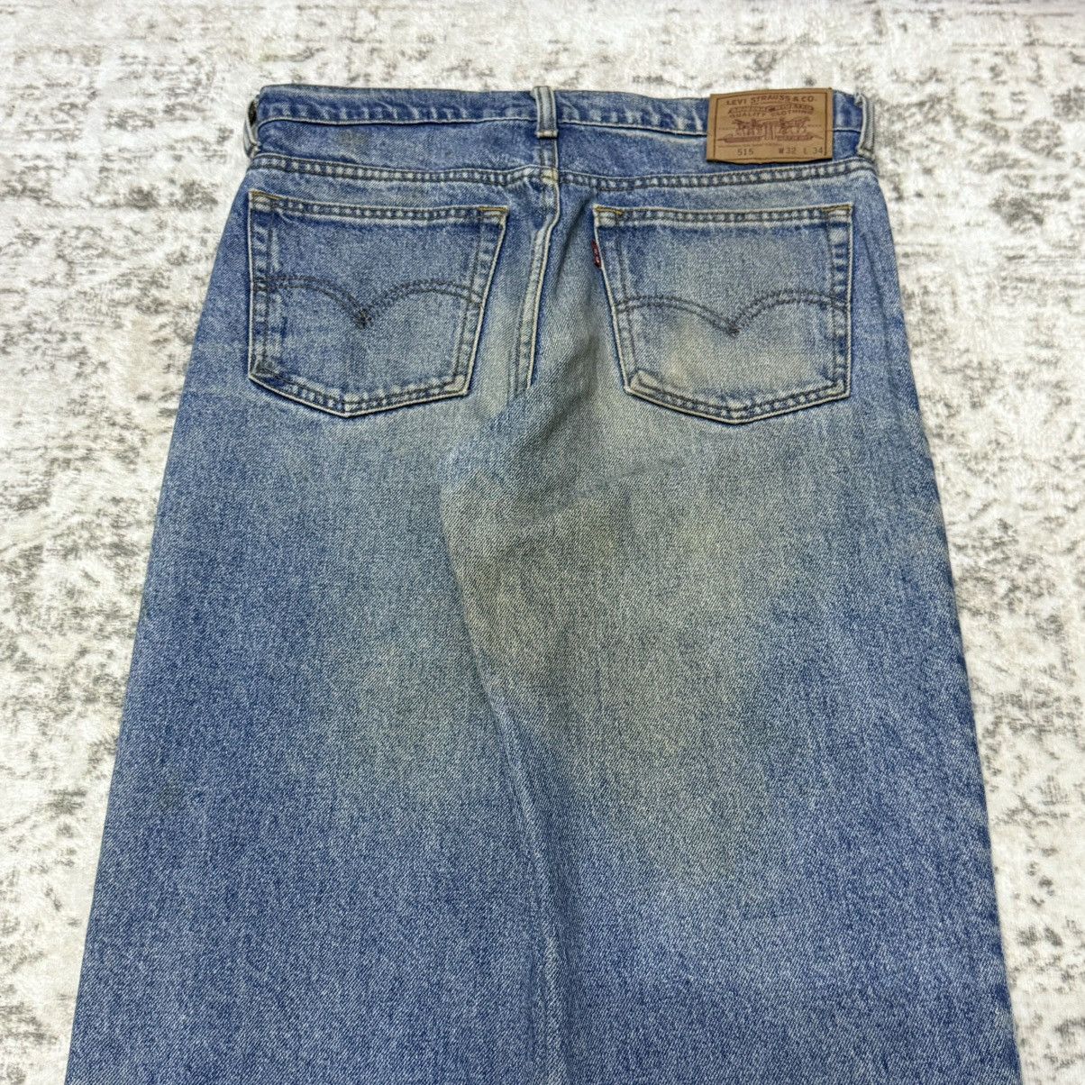 Levi's Vintage Levis 515 Dirty Mud Wash Jeans Size US 32 / EU 48 - 7 Thumbnail