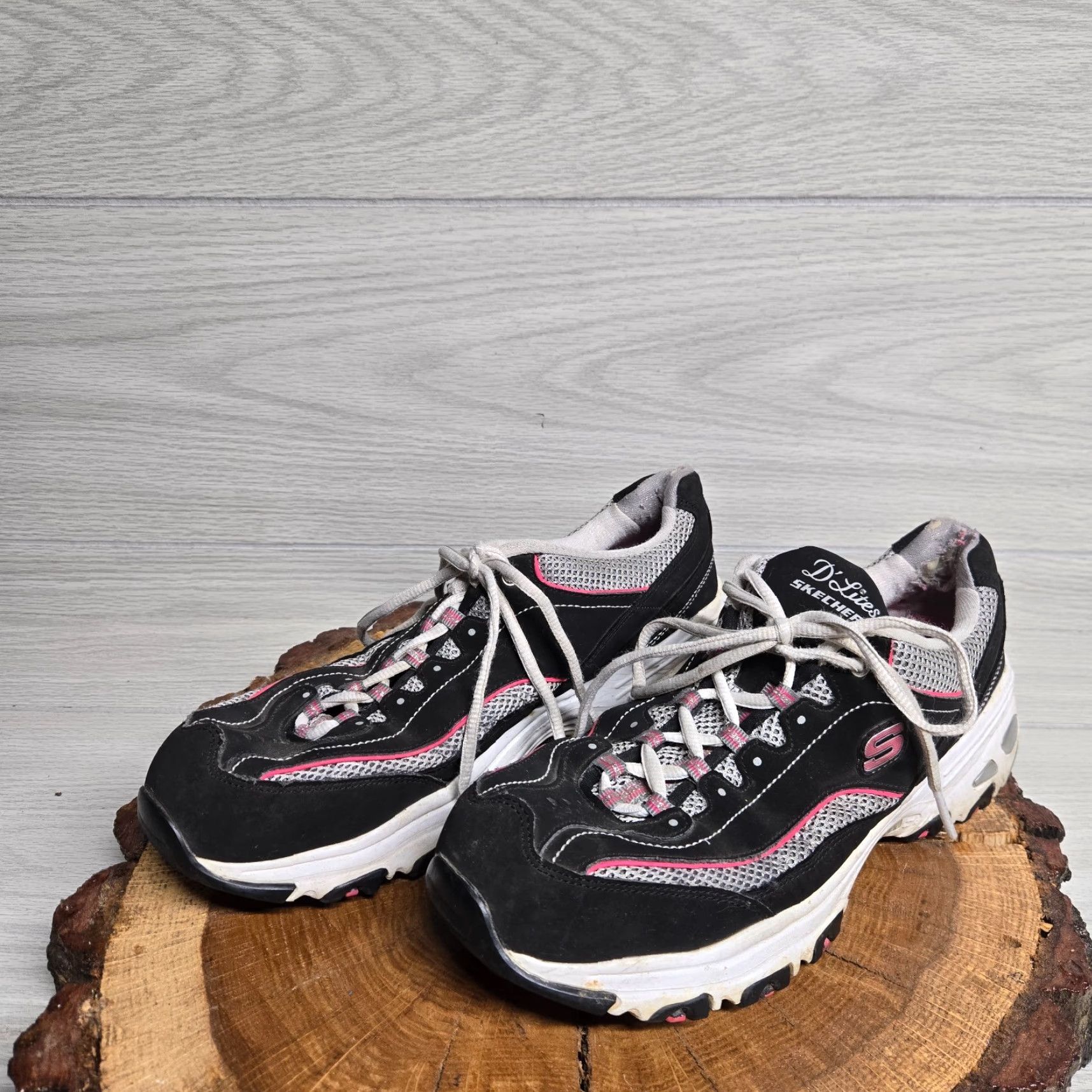 SKECHERS Skechers D’Lites Sneakers Women’s Size 10 Memory Foam Air Cooled Leather Multicolor Wide W Walking Running Shoes Size US 10 / IT 40 - 2 Thumbnail