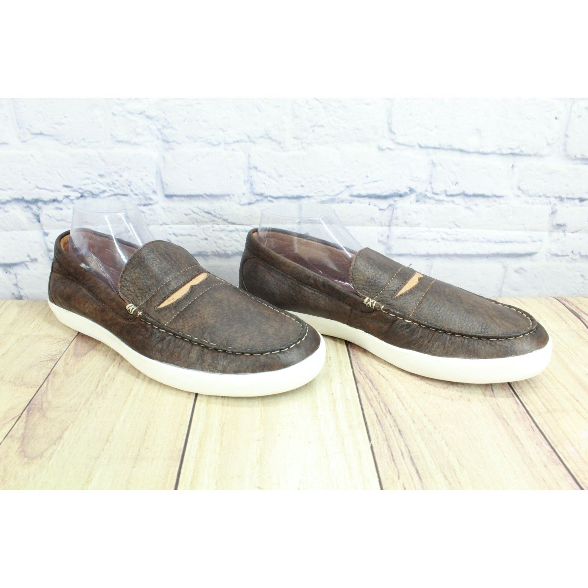 L.L. Bean LL Bean Mountainville Brown Leather Penny Loafers 11 Size US 11 / EU 44 - 2 Thumbnail