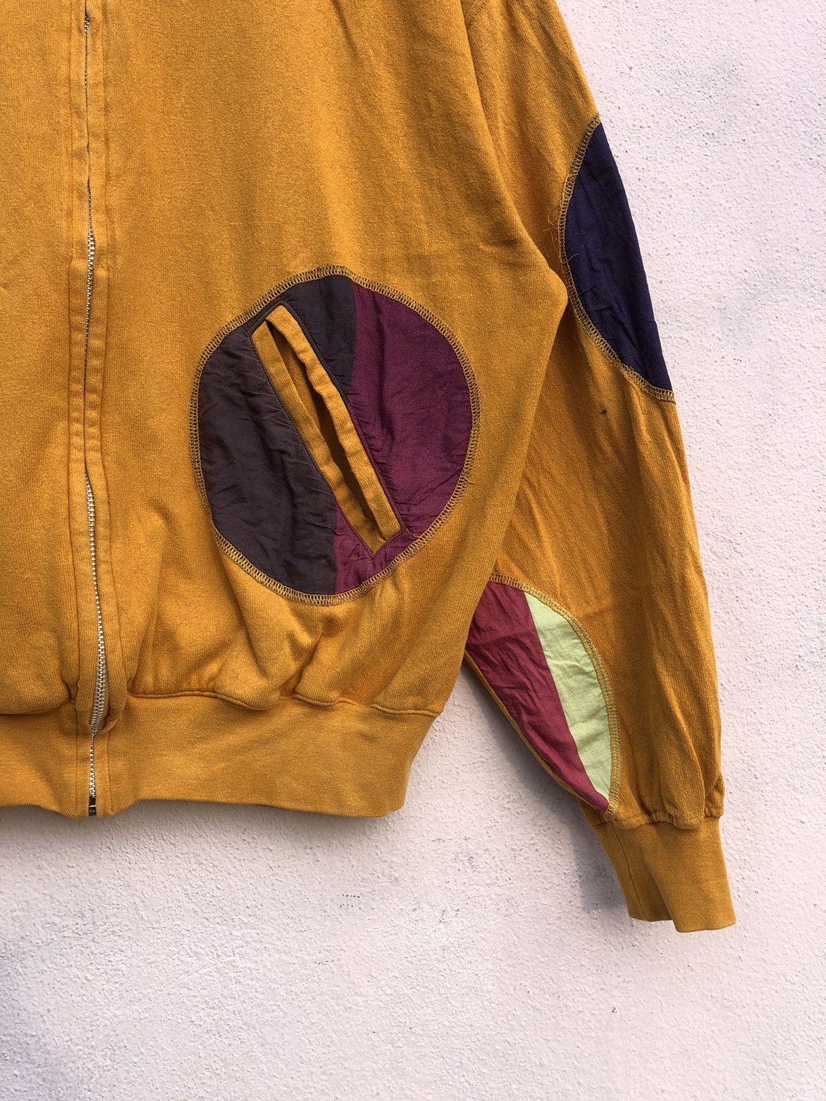 Japanese Brand Paul Smith Patchwork Bomber Jacket Size US L / EU 52-54 / 3 - 7 Thumbnail