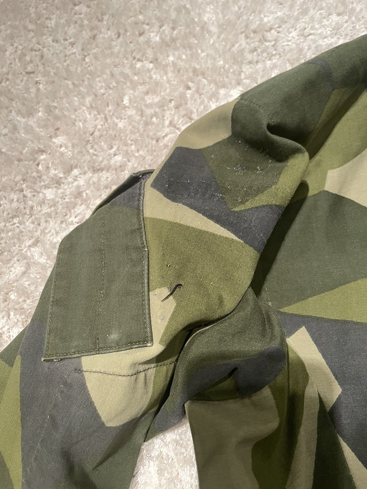 Other 🔥RARE🔥 Swedish Military Camo Vintage Jacket Size US S / EU 44-46 / 1 - 8 Thumbnail