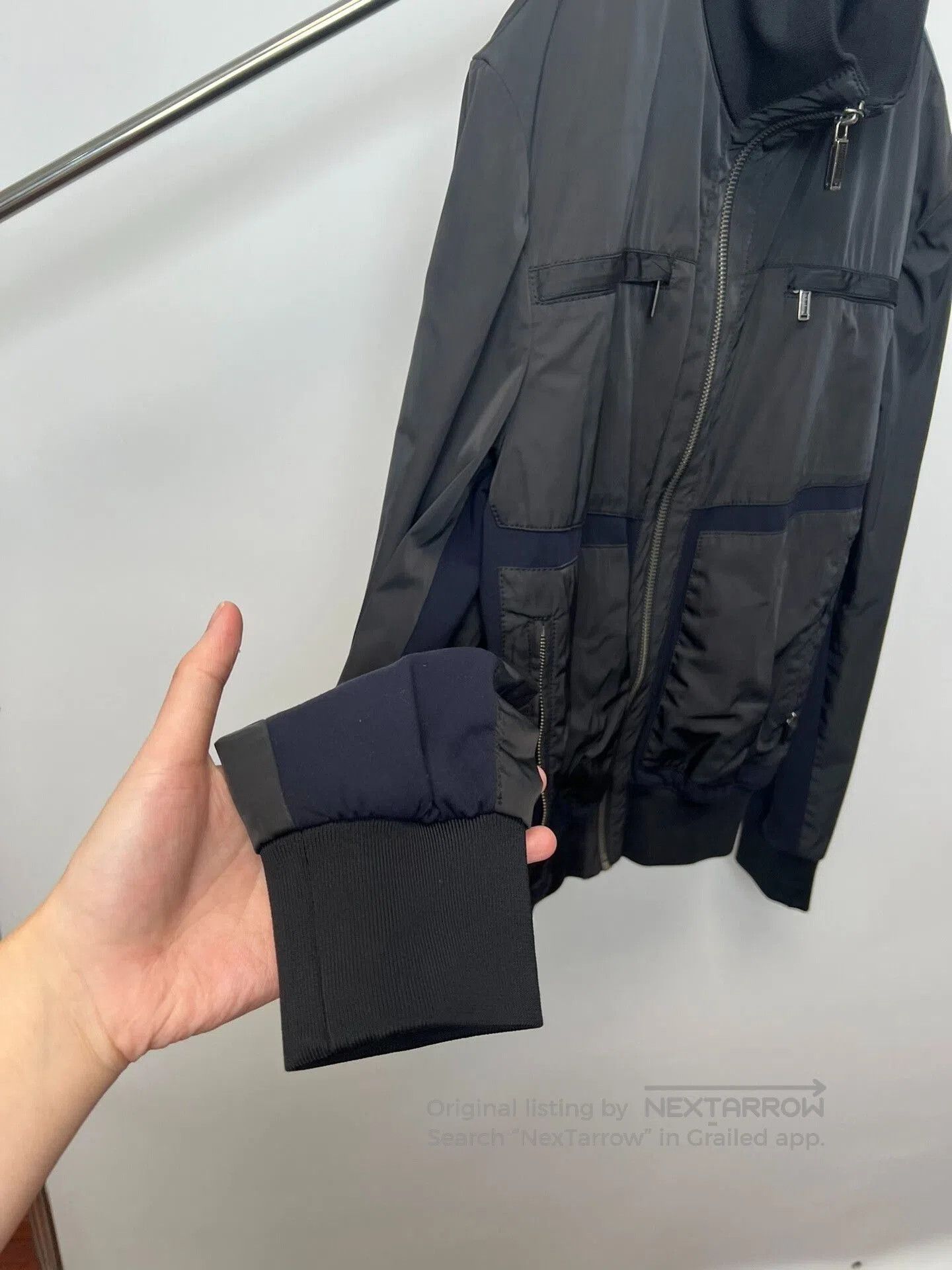 Other Dirk Bikkembergs Color-Blocked Nylon Jacket. Size US L / EU 52-54 / 3 - 5 Thumbnail