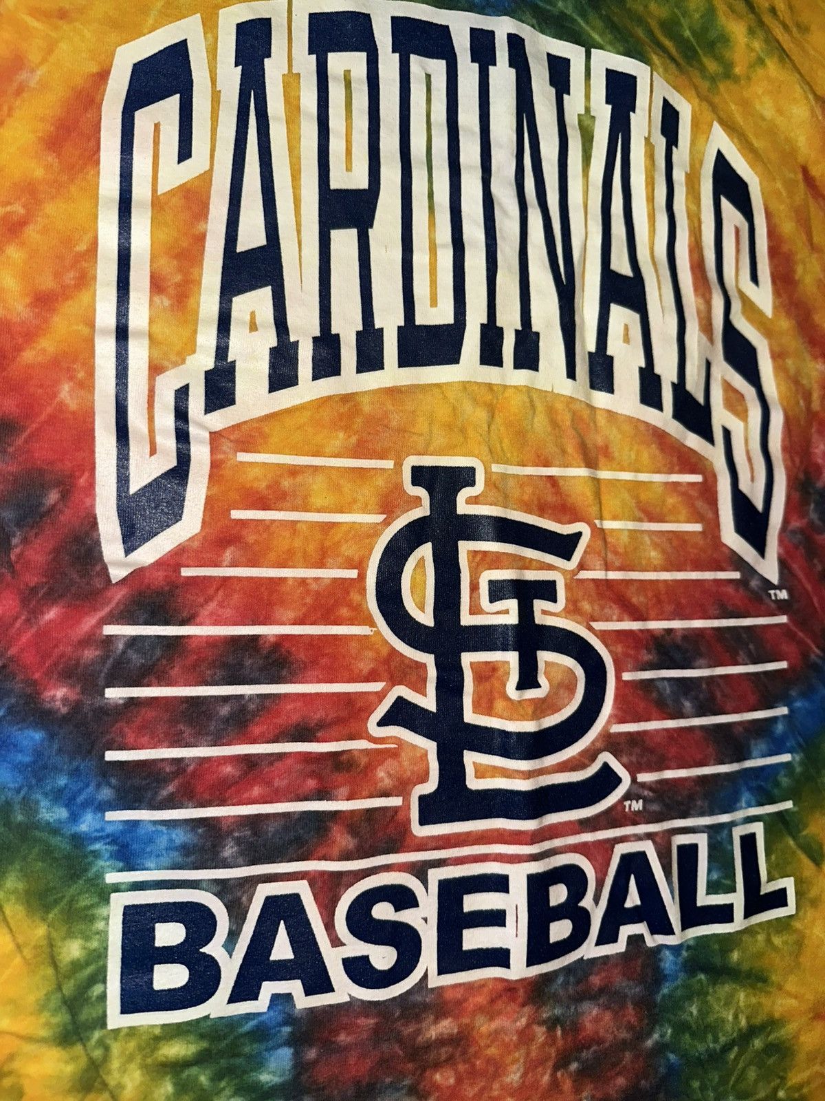 MLB Vintage St. Louis Cardinals MLB genuine merchandise tie dye Size US L / EU 52-54 / 3 - 3 Thumbnail