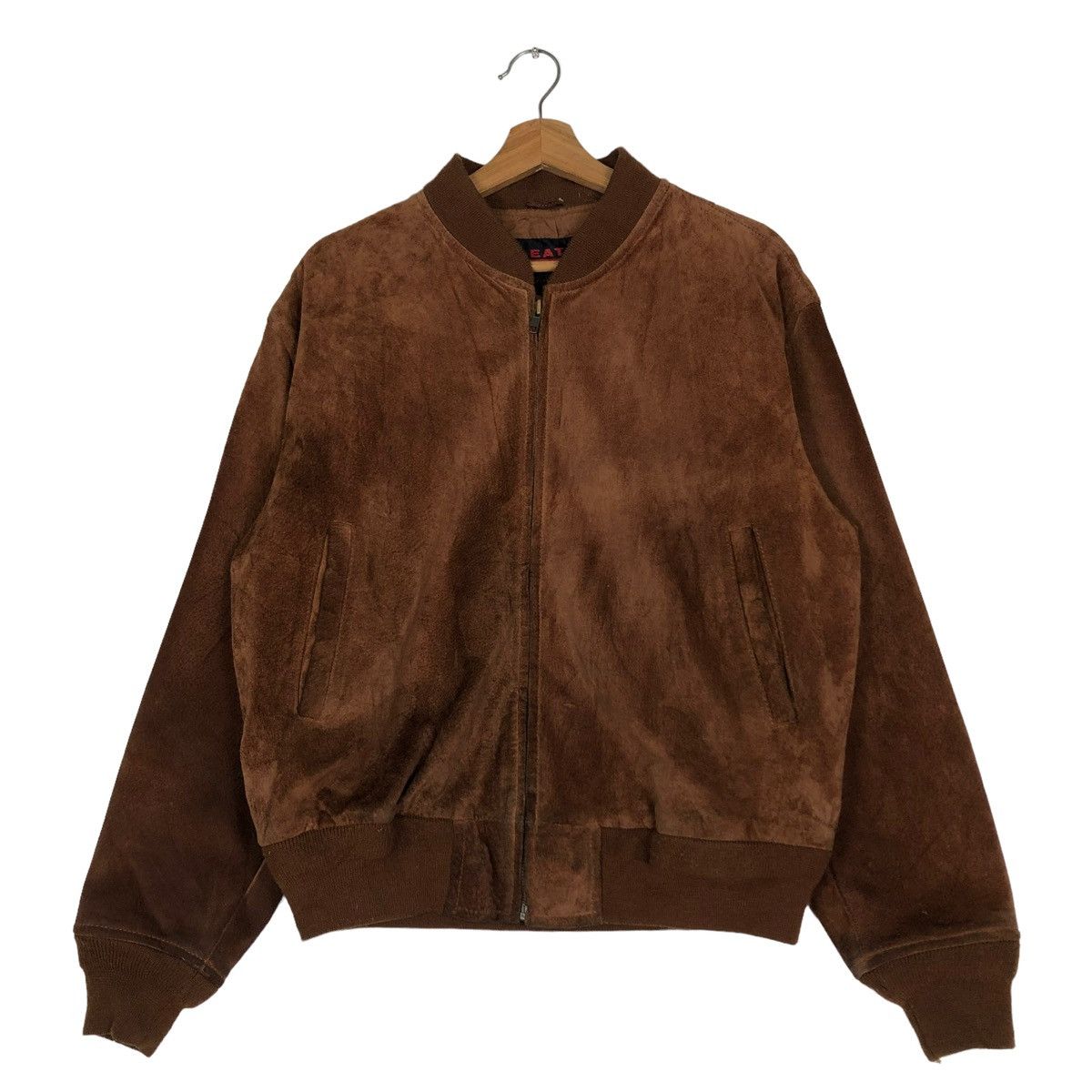 Japanese Brand 🔥VINTAGE GENUINE LEATHER JACKET BEAMS JAPAN ISSEY MIYAKE Size US L / EU 52-54 / 3 - 1 Thumbnail