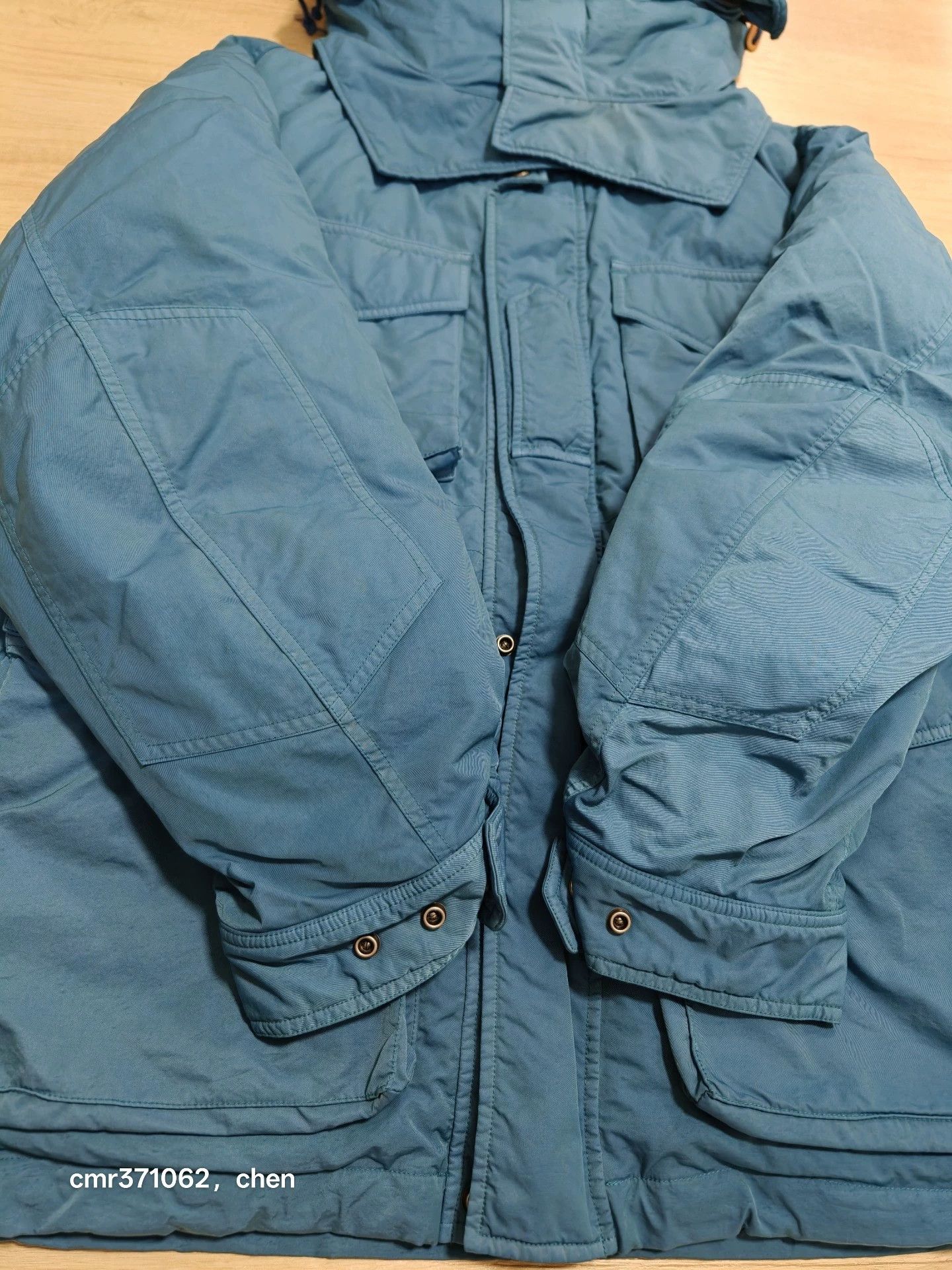 Visvim VISVIM 23AW KRUPA Down JKT Hooded Mud-Dyed Blue 3 Oversized Size US S / EU 44-46 / 1 - 3 Thumbnail