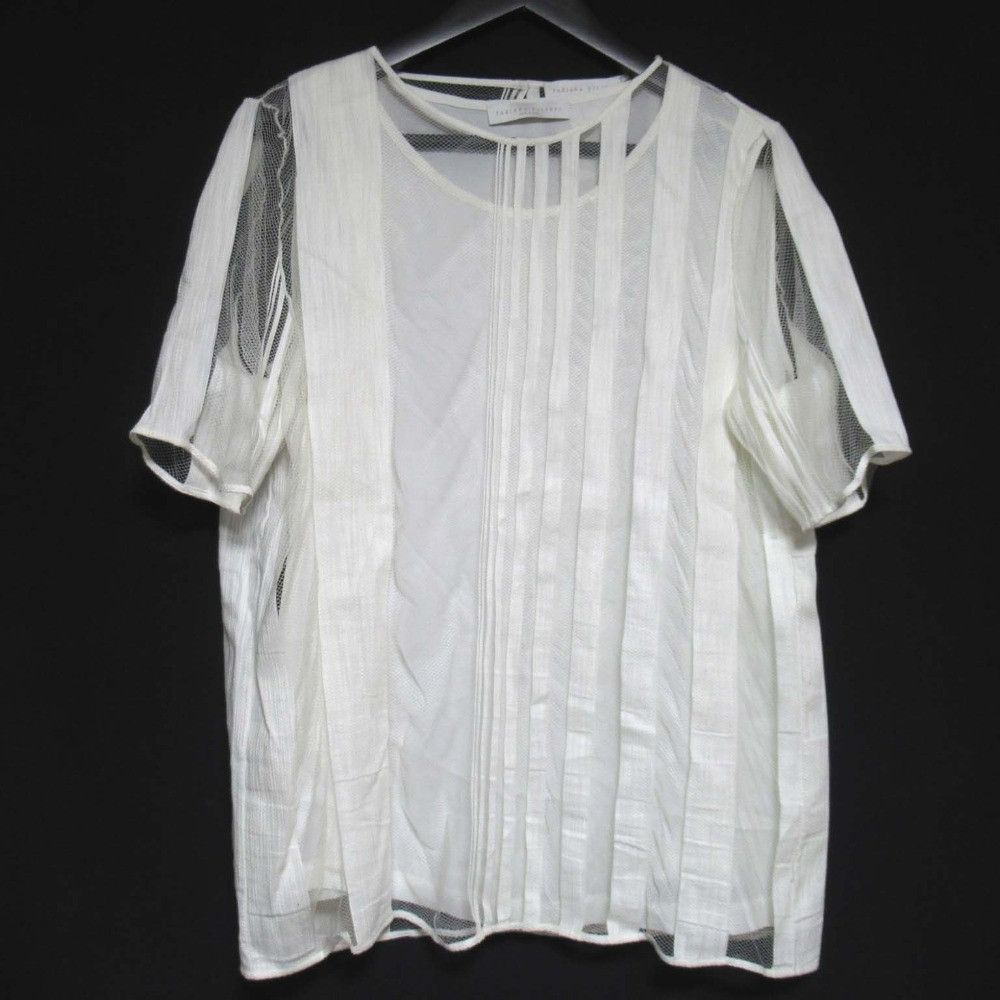 Other Other FABIANA FILIPPI Stripe Mesh Pullover Others Tops DUTY FREE for USA Size ONE SIZE - 1 Thumbnail