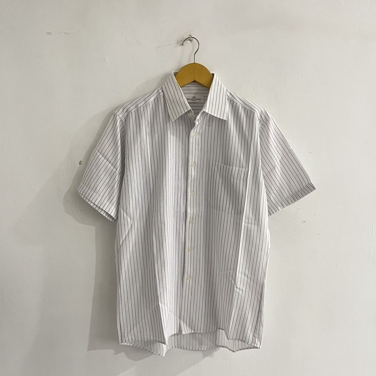 Balenciaga Balenciaga - Striped Button Up Shirt Size US M / EU 48-50 / 2 - 1 Thumbnail