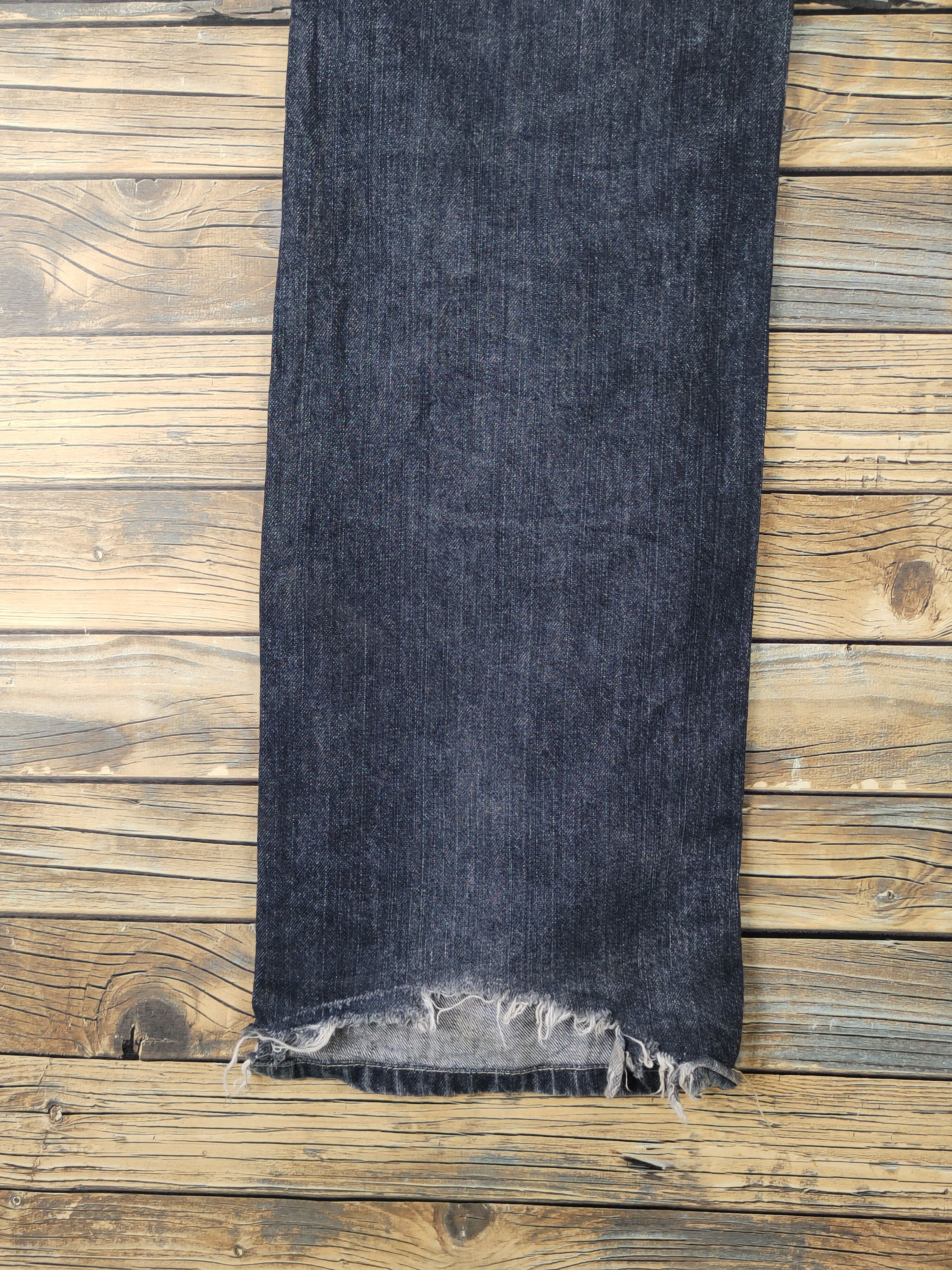 Japanese Brand Exit buckle back Distressed Ripped denim punk Jeans #W1991 Size 29" - 10 Thumbnail