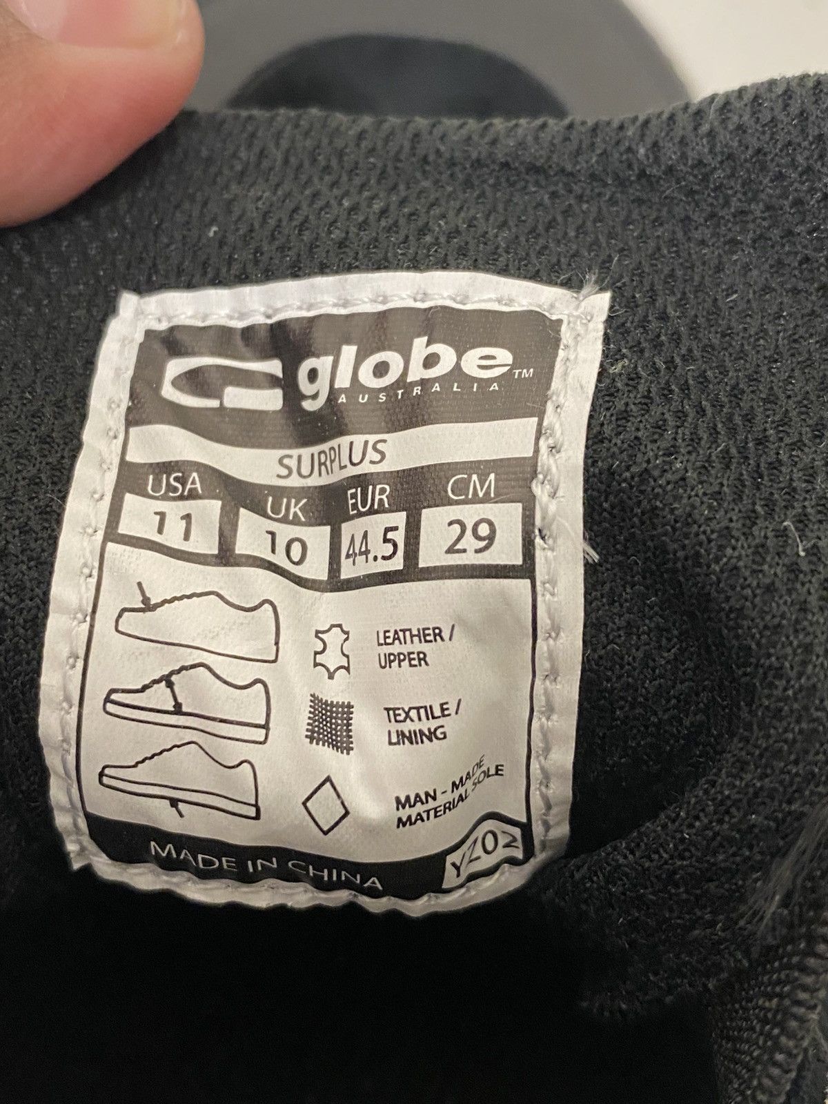 Globe Globe Skate Shoes Surplus All Black Sneakers Y2K Size US 11 / EU 44 - 10 Thumbnail