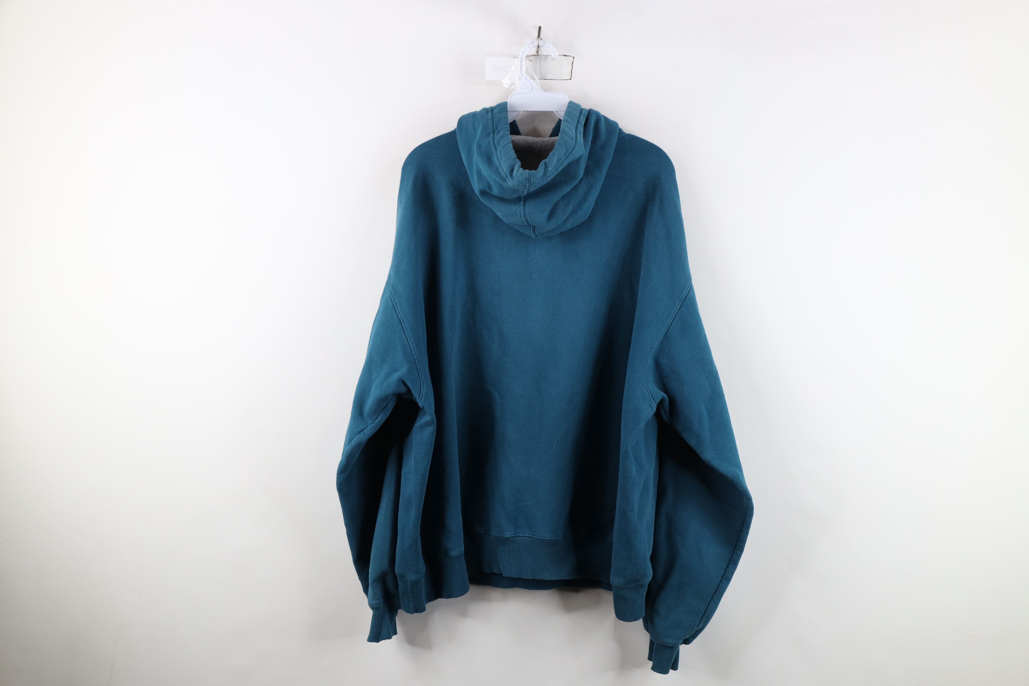 Champion Vintage Champion Classic Logo Hoodie Sweatshirt Teal Blue Size US XL / EU 56 / 4 - 14 Thumbnail