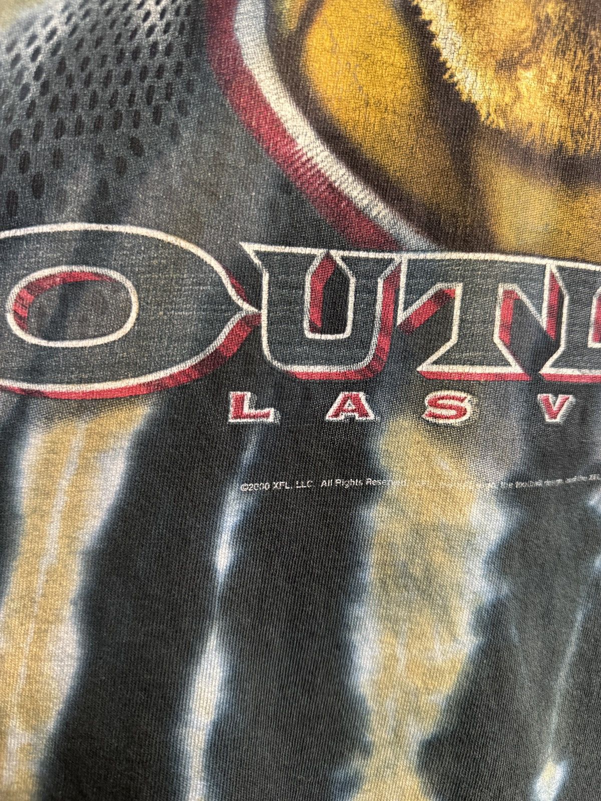 Vintage 2000 XFL Las Vegas Outlaws Tee Size US XL / EU 56 / 4 - 2 Thumbnail