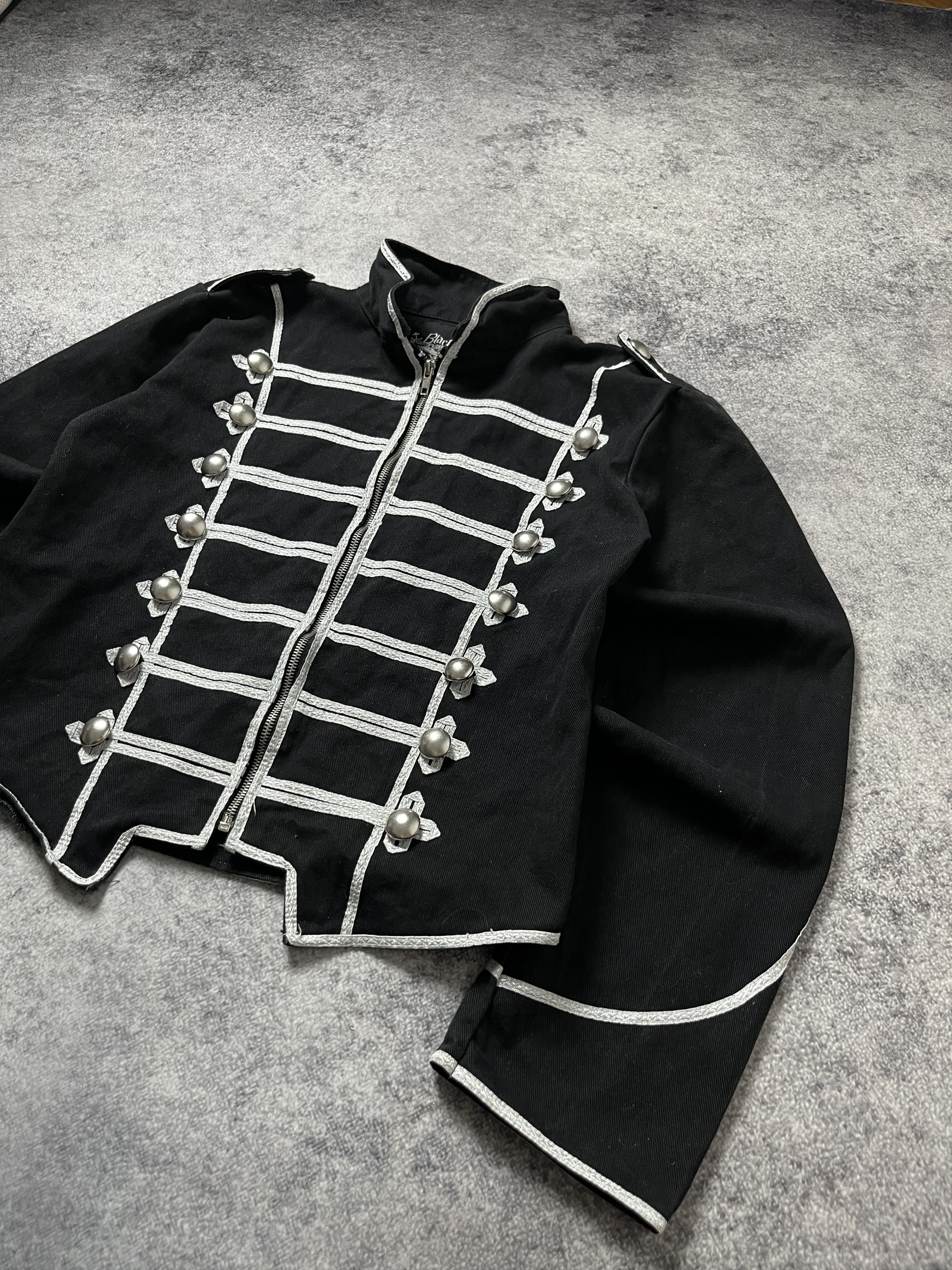 Hysteric Glamour × Undercover 🔥00's Napoleon Military Cropped Jacket Saint Laurent Vibe Size US S / EU 44-46 / 1 - 7 Thumbnail