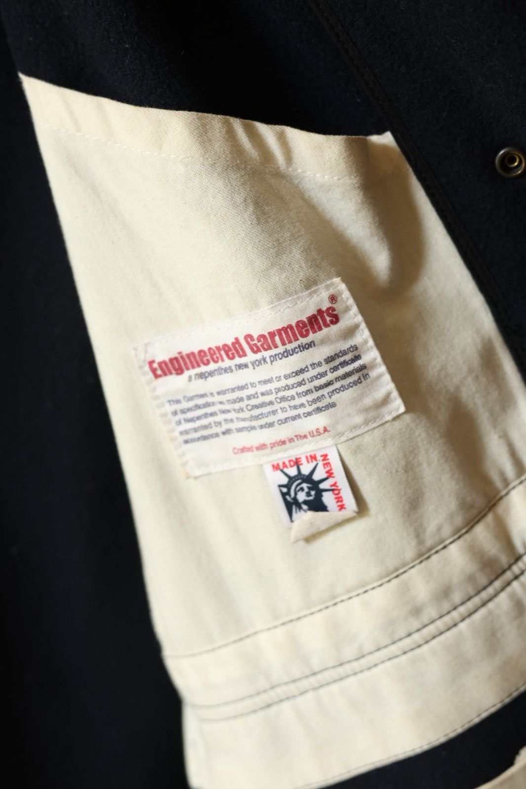 Engineered Garments Engineered Garments Wool Navy Duffle Coat Size US S / EU 44-46 / 1 - 6 Thumbnail