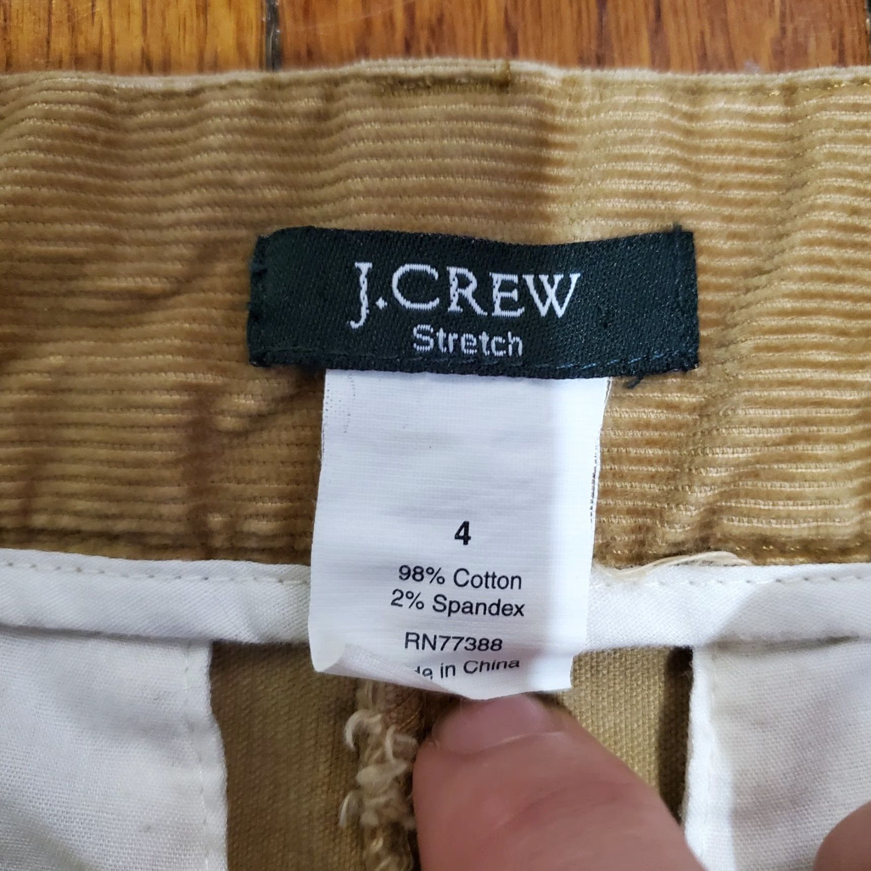 J.Crew J.Crew Skirt Cotton Stretch Corduroy Midi Pencil Brown Size 4 Size 27" / US 4 / IT 40 - 3 Thumbnail