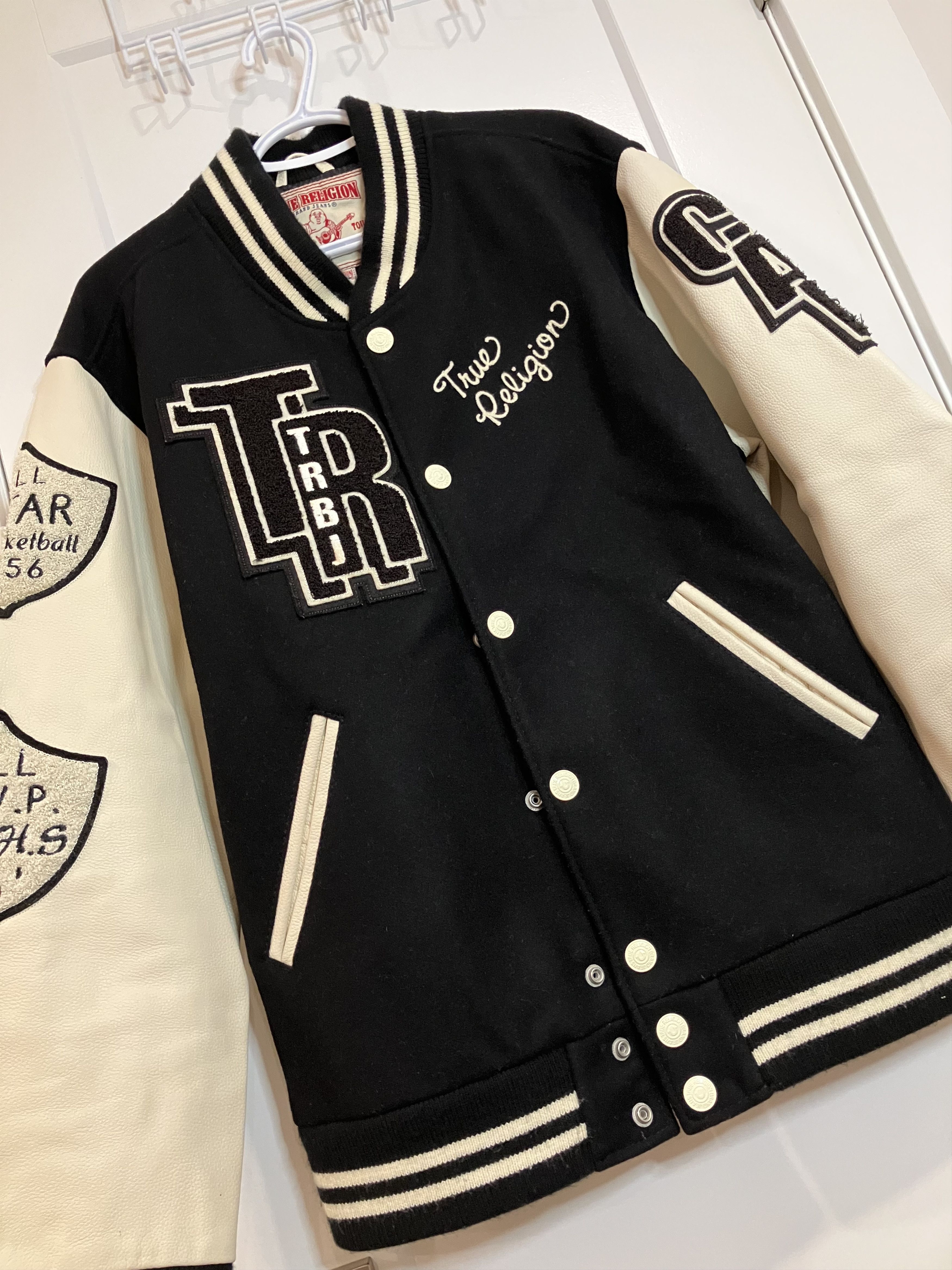 True Religion Vintage True Religion 2013 Letterman Varsity Jacket Size US XL / EU 56 / 4 - 2 Thumbnail