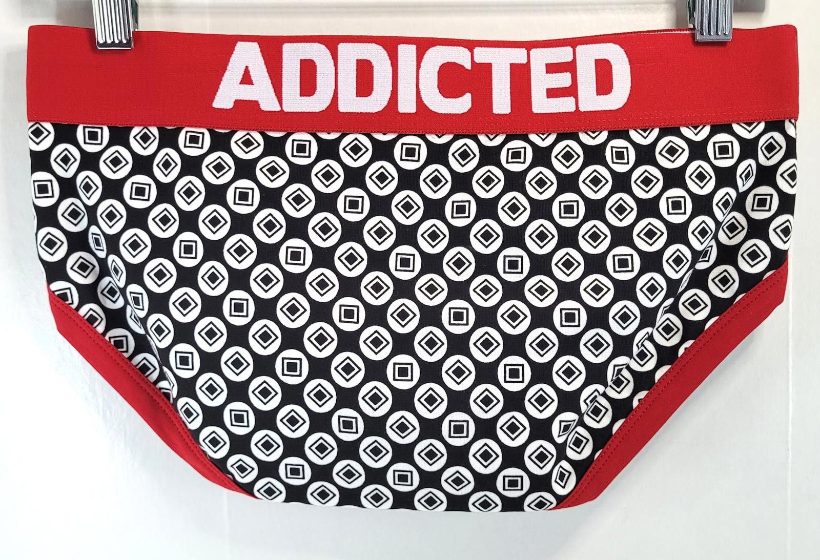 Other ADDICTED Men’s M / 32 Geometric Brief Red & Black - NEW Size 32 - 3 Thumbnail