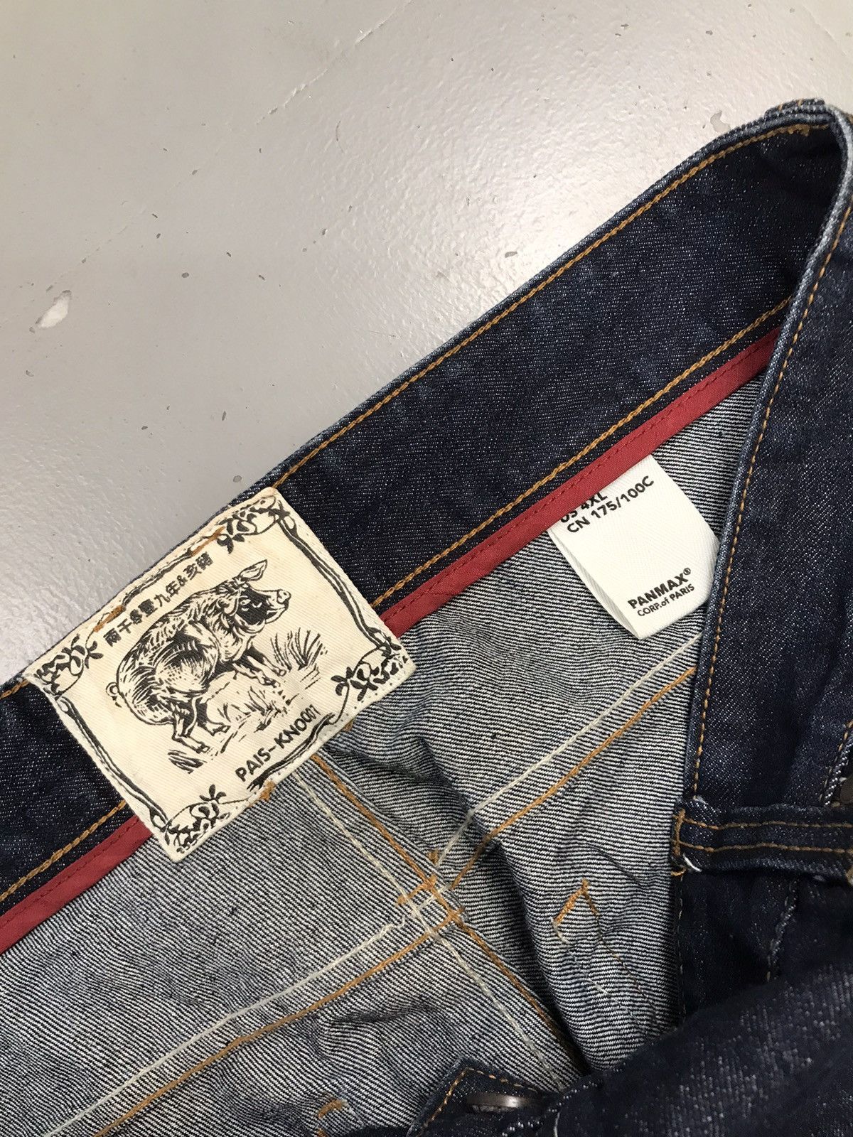 JNCO × Vintage Vintage pais kn0001 thread embroidered denim Size US 40 / EU 56 - 7 Thumbnail