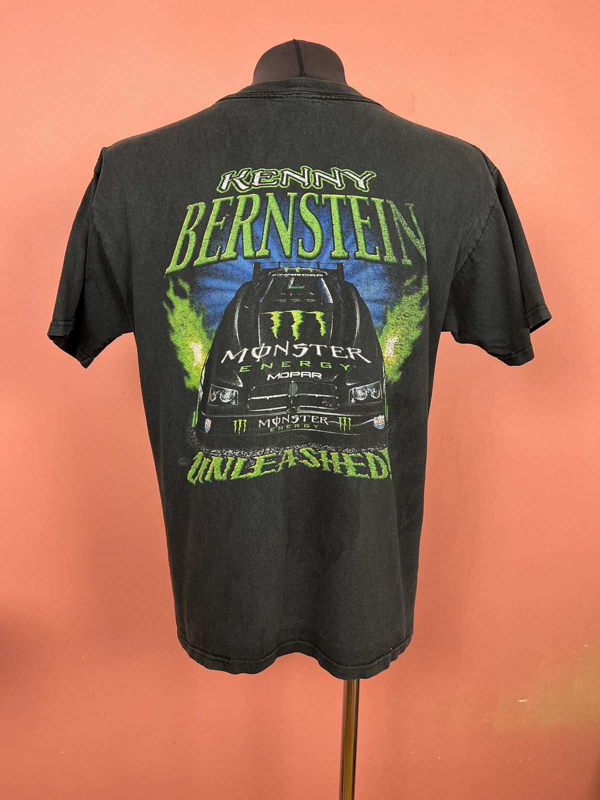 Vintage Kenny bernstein monster racing tee shirt hype casual Size US M / EU 48-50 / 2 - 9 Thumbnail