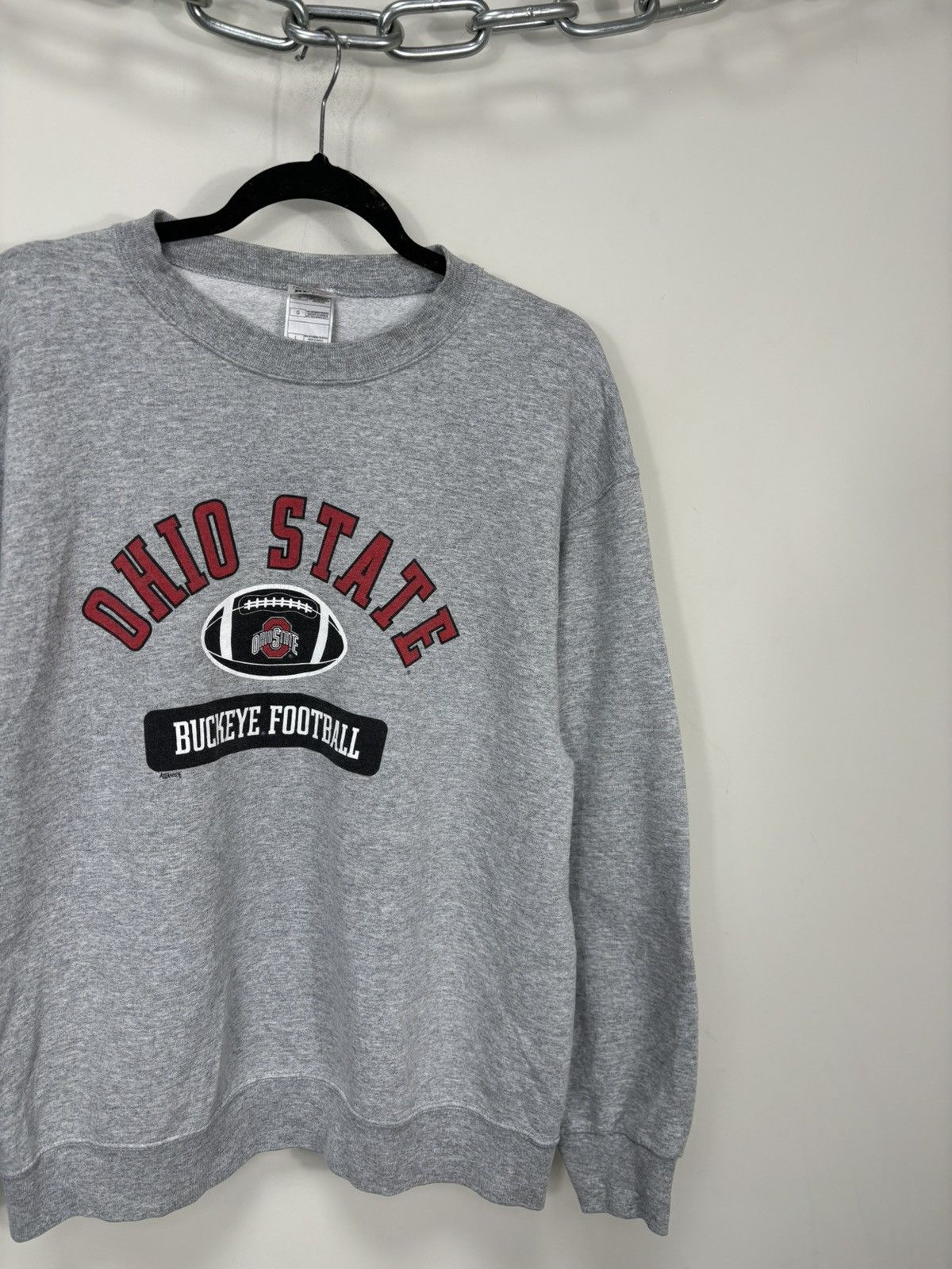 Vintage Vintage Ohio State Buckeye Football Print Graphic Sweatshirt Size US L / EU 52-54 / 3 - 5 Thumbnail