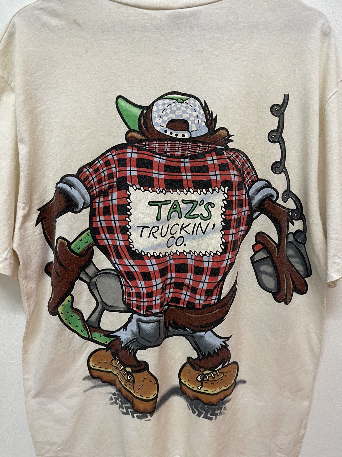 Vintage Vintage 90’s Tazmania Warner Bros Tee Size US L / EU 52-54 / 3 - 4 Thumbnail