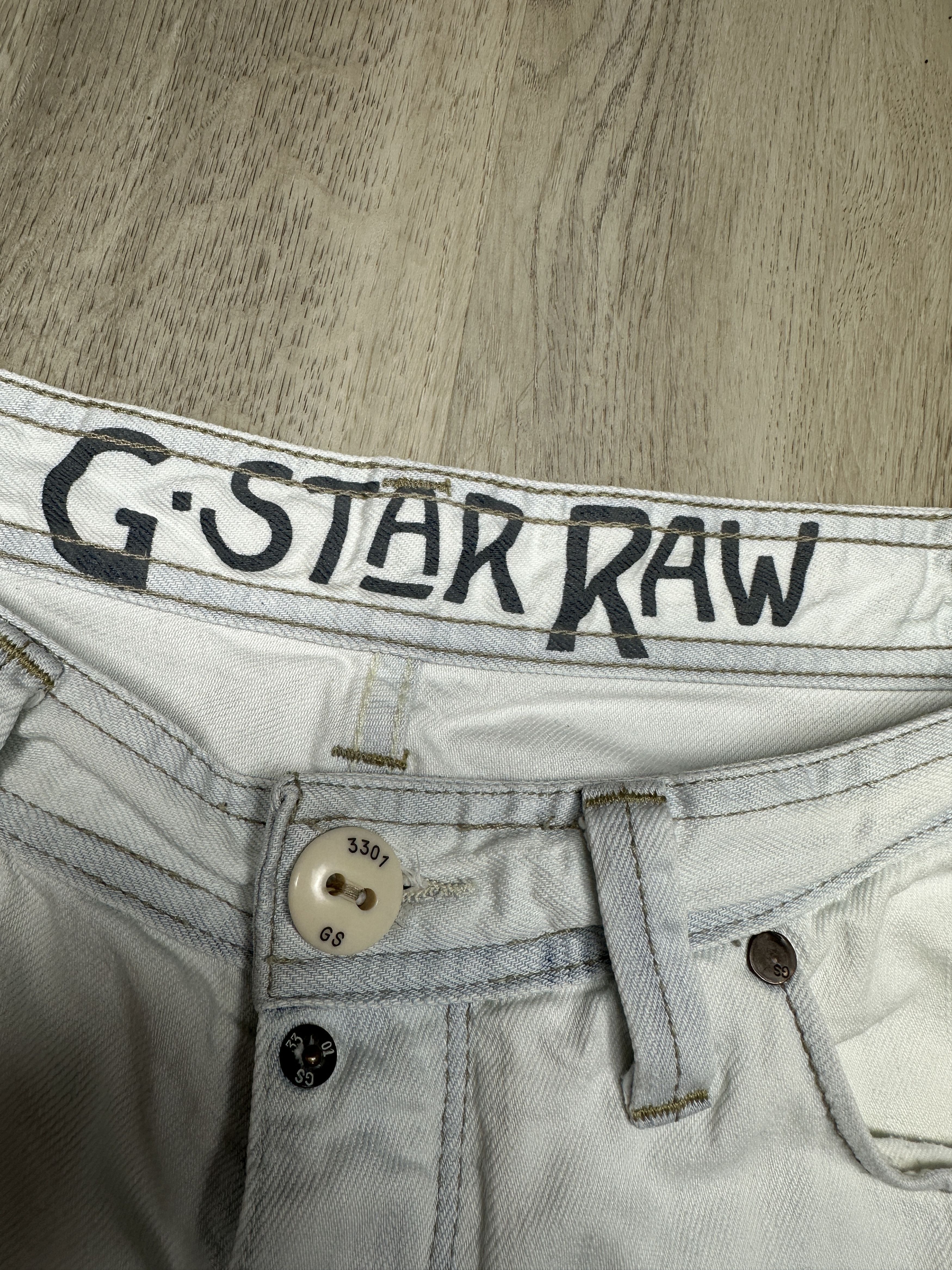 G-Star G Star Raw Mens Locker Regular Denim Pants Jeans Size US 33 - 7 Thumbnail