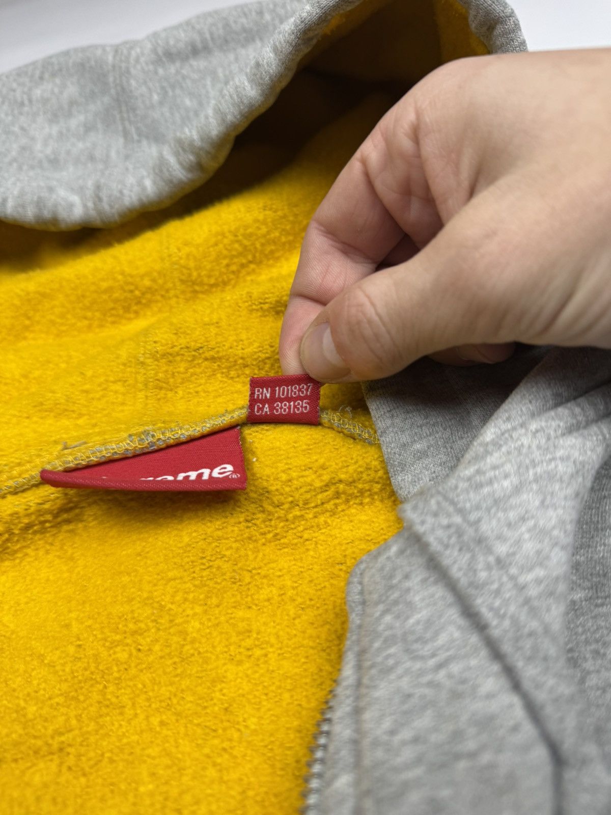 Supreme Supreme Mini Logo Zip Hoodie Size US XL / EU 56 / 4 - 14 Thumbnail