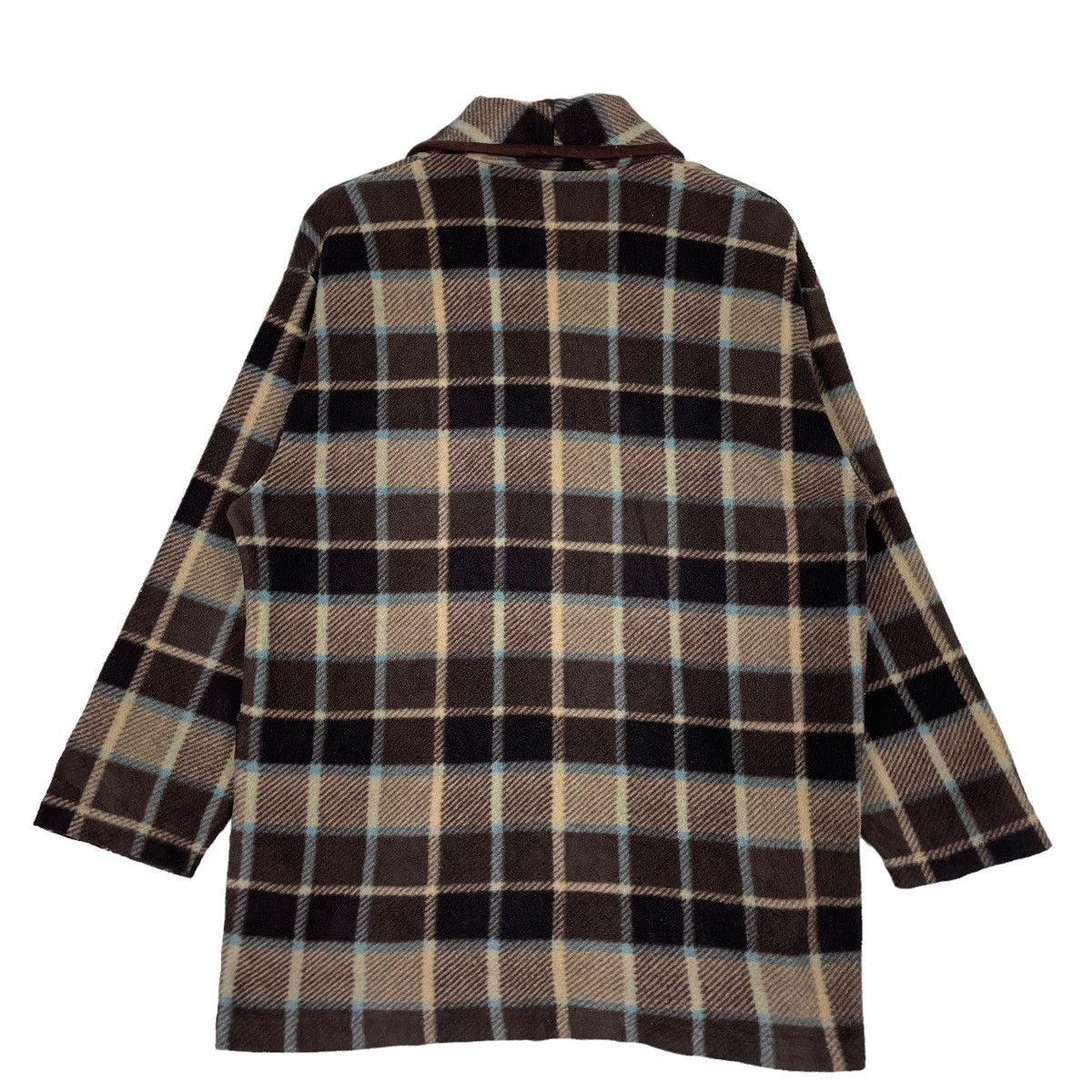 Pierre Balmain × Vintage 💥PIERRE BALMAIN CHECKED ROBE WEAR Size US L / EU 52-54 / 3 - 14 Thumbnail