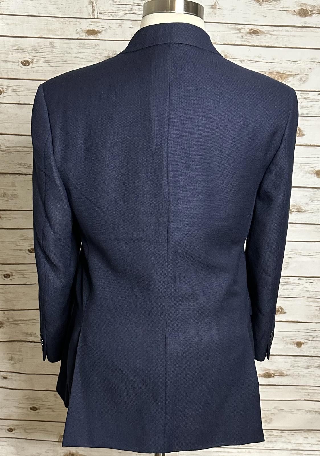 Other Classic navy Italian wool single-breasted blazer/sportscoat Size 52R - 5 Thumbnail