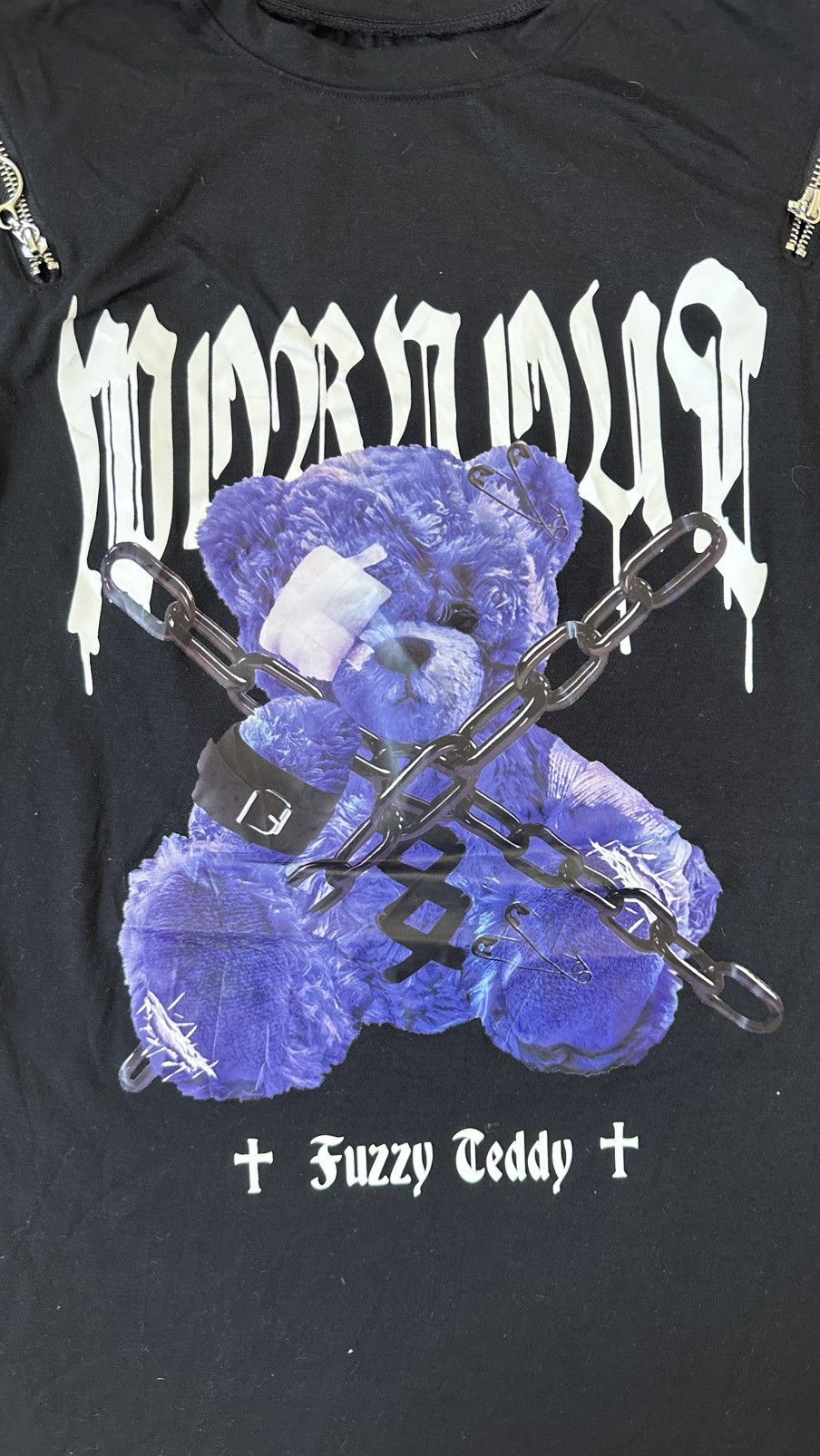 GOTHIC FUZZY TEDDY TEE