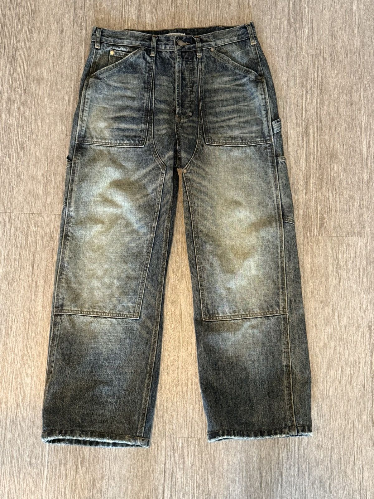 No Maintenance Baggy Wide Leg Jeans