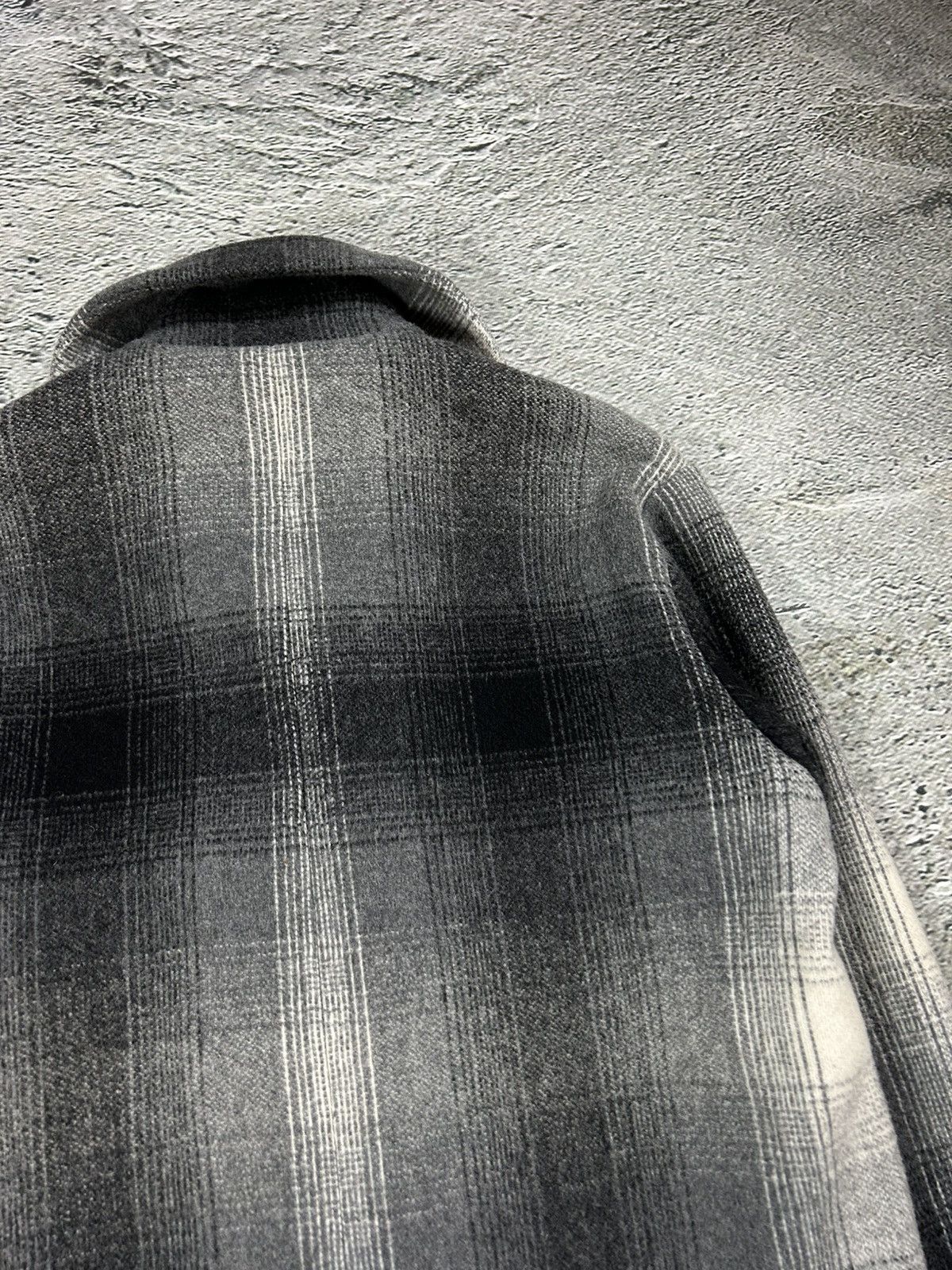 Alexander Wang Alexander Wang coat plaid wool grey with fringes Size US M / EU 48-50 / 2 - 9 Thumbnail