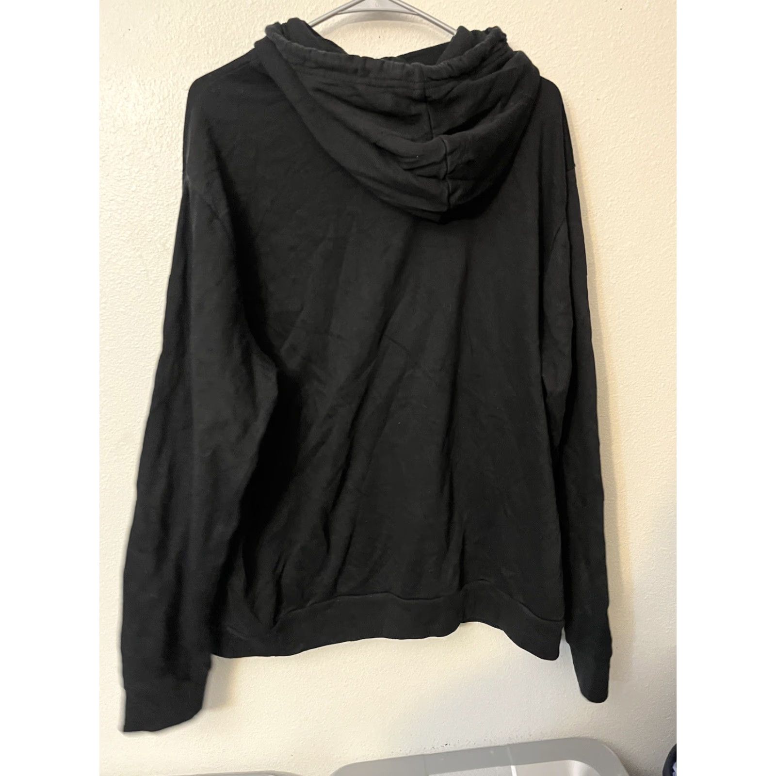 Old Navy Old Navy Hoodie Pullover Men XL Black Fleece Hooded Pockets Size US XL / EU 56 / 4 - 2 Thumbnail