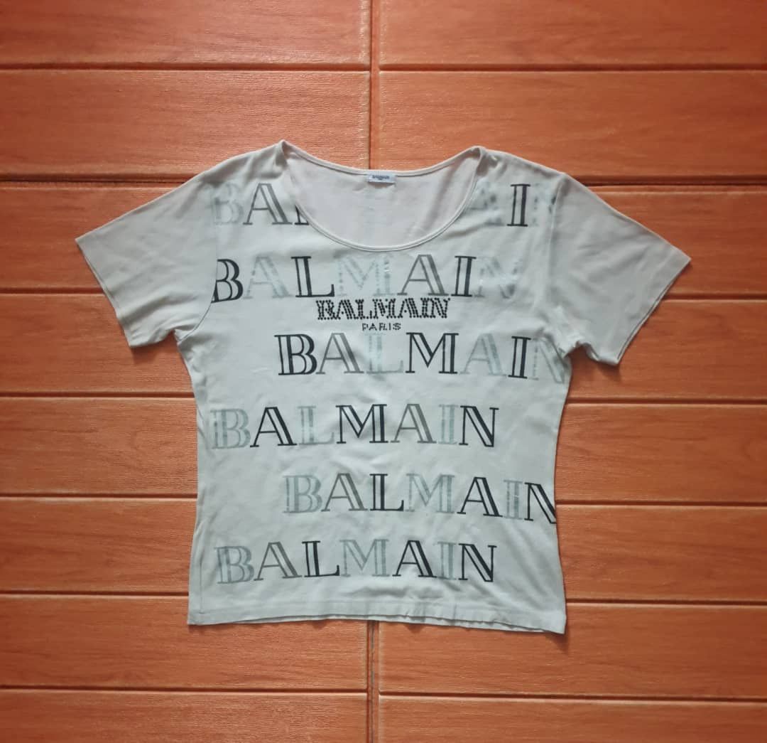 Balmain Balmain Paris soft pink shirt Size S / US 4 / IT 40 - 1 Thumbnail