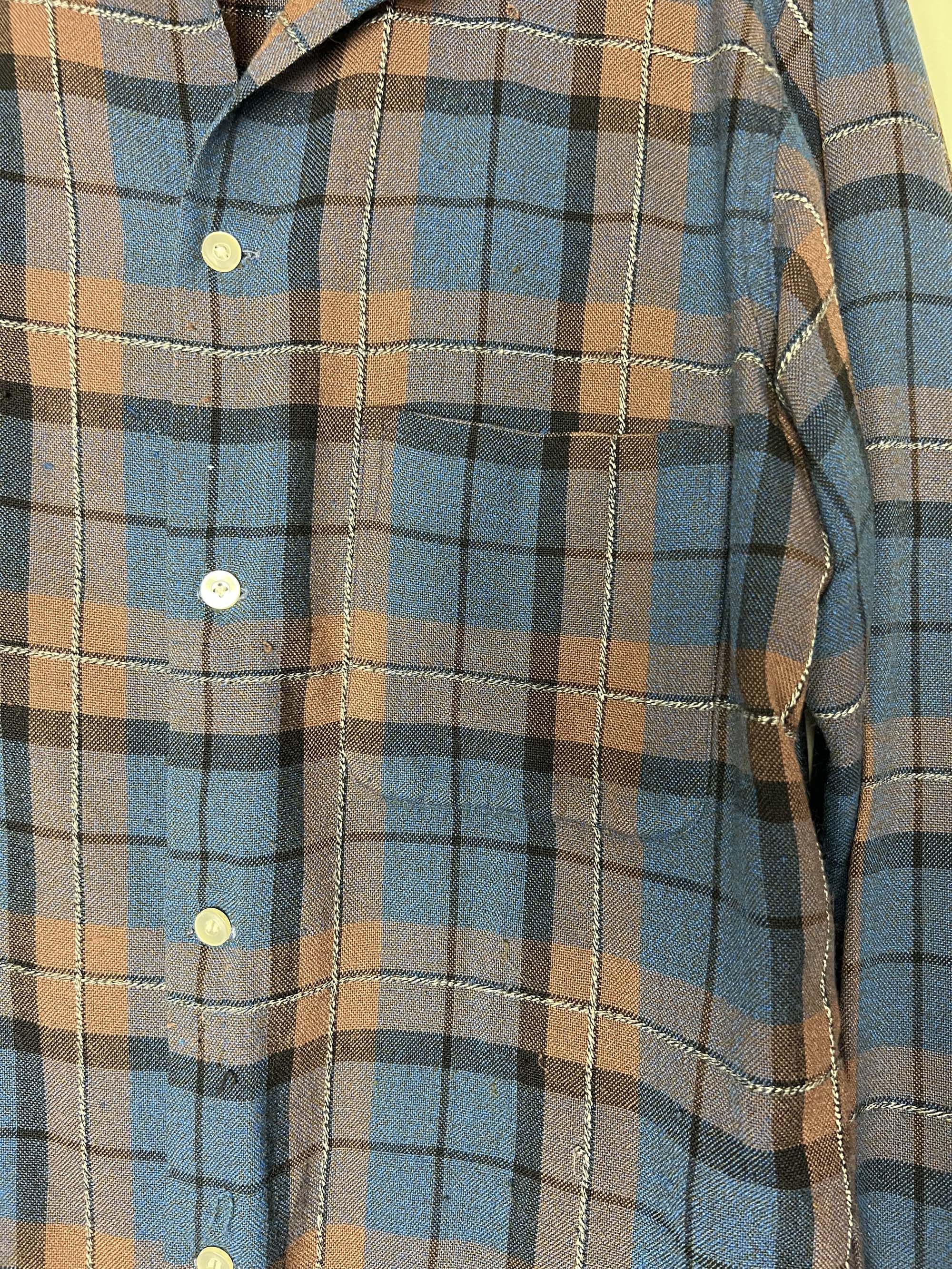 Arrow Vintage 1950's-1960's Arrow Time-Saver Wash and Wear Shirt Size US M / EU 48-50 / 2 - 5 Thumbnail
