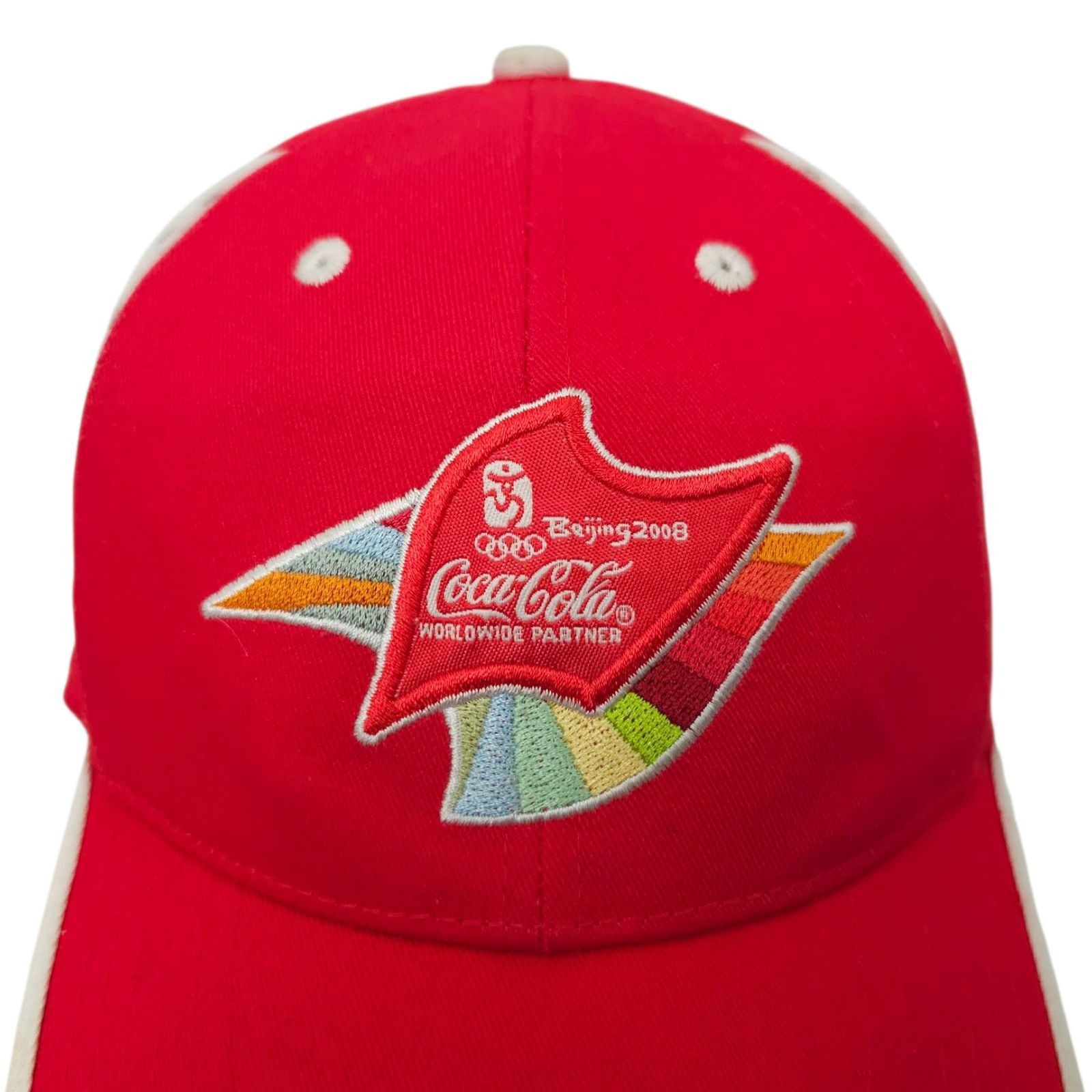 Other 2008 Coca Cola Beijing Olympics Adjustable Embroidered Cap Size ONE SIZE - 10 Thumbnail
