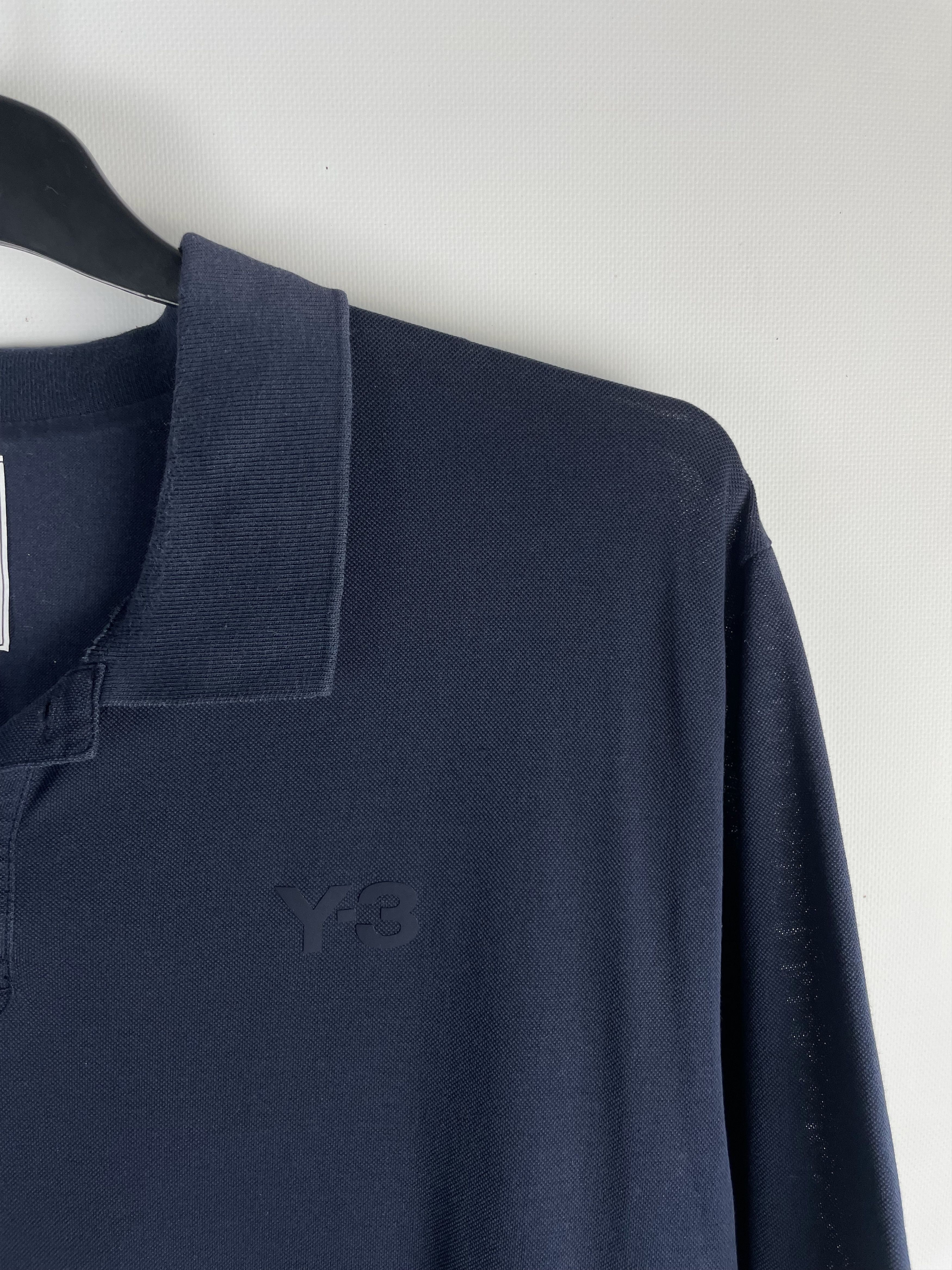 Adidas × Y-3 × Yohji Yamamoto Y-3 YOHJI YAMAMOTO ADIDAS POLO SHIRT Size US XXL / EU 58 / 5 - 7 Thumbnail