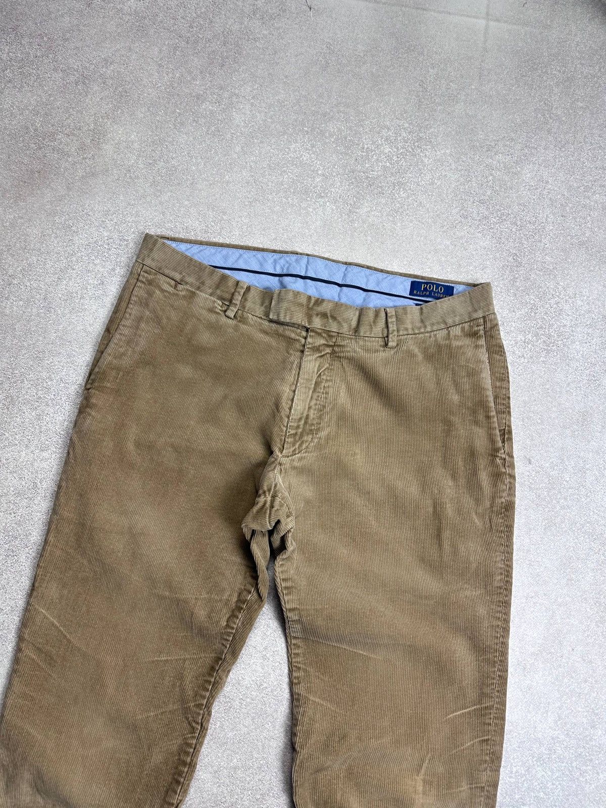 Polo Ralph Lauren Vintage Polo Ralph Lauren Corduroy Chino Pants 33x34 Size US 33 - 2 Thumbnail
