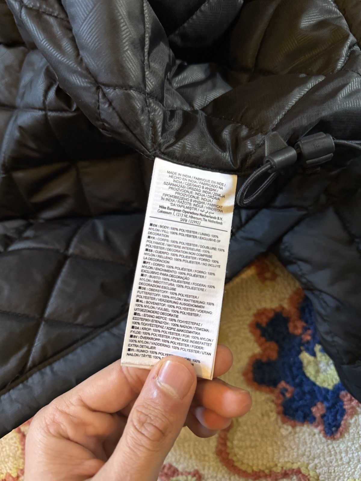 Nike Nike Black Water Resistant Puffer Size US L / EU 52-54 / 3 - 9 Thumbnail