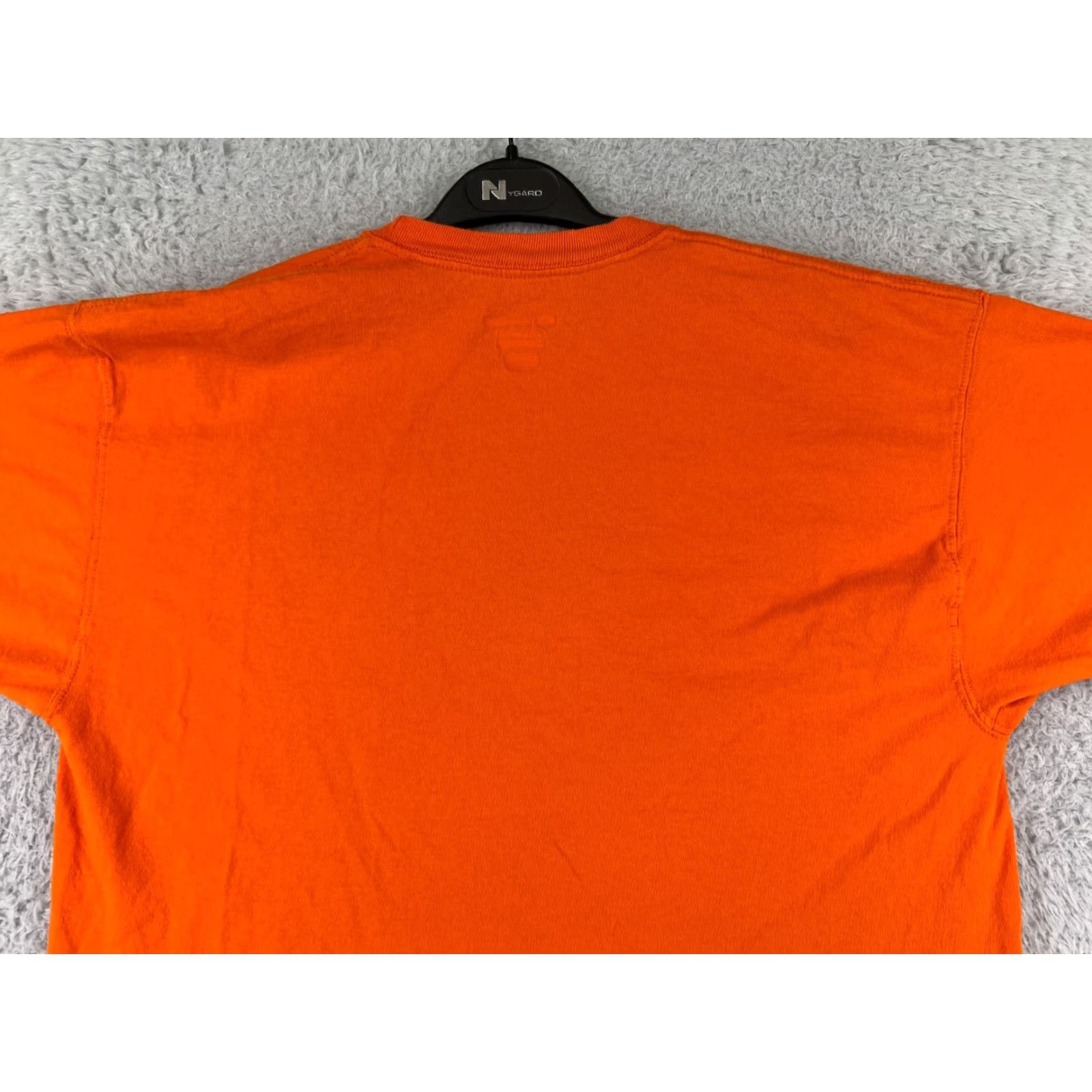Champion Champion Shirt Men XL Orange Embroidered Logo Short Sleeve Cotton T-Shirt Size US XL / EU 56 / 4 - 7 Thumbnail