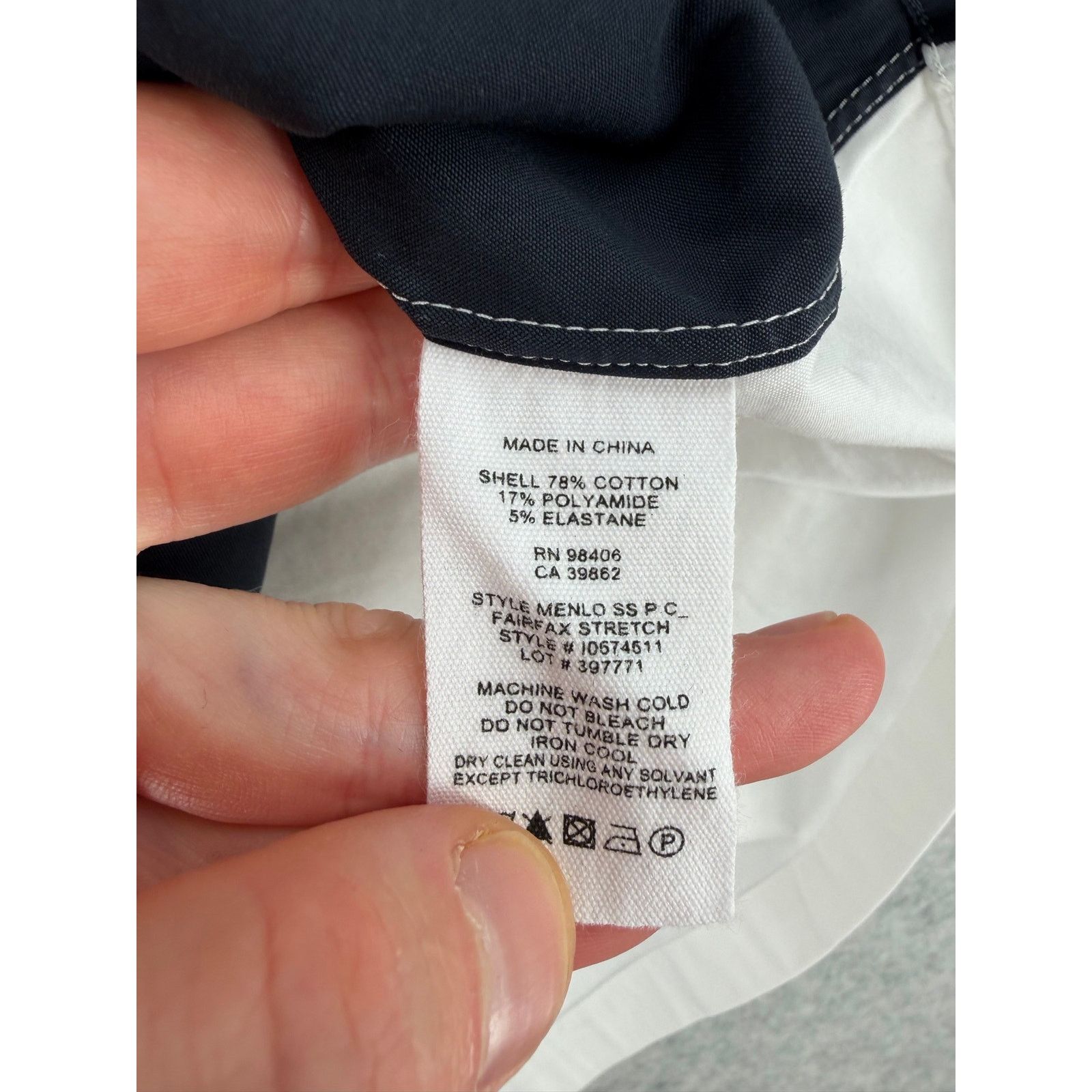 Theory Theory Men's Fairfax Stretch Short Sleeve Button Down Shirt Size US XS / EU 42 / 0 - 4 Thumbnail